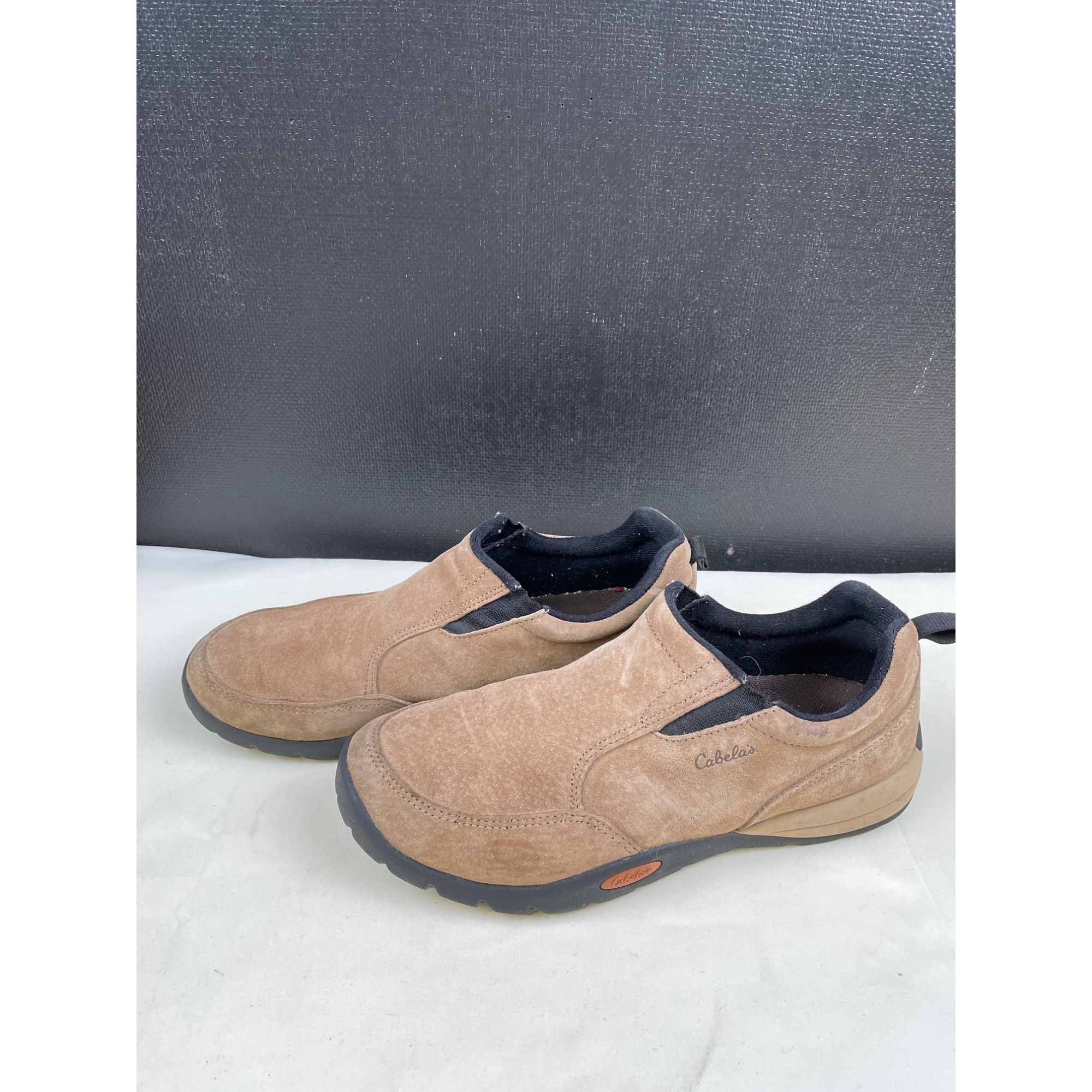 Cabelas Cabelas Women's Tan Suede Slip on Shoes/ Loafers Size 8 SKU Size US 8 / IT 38 - 4 Thumbnail