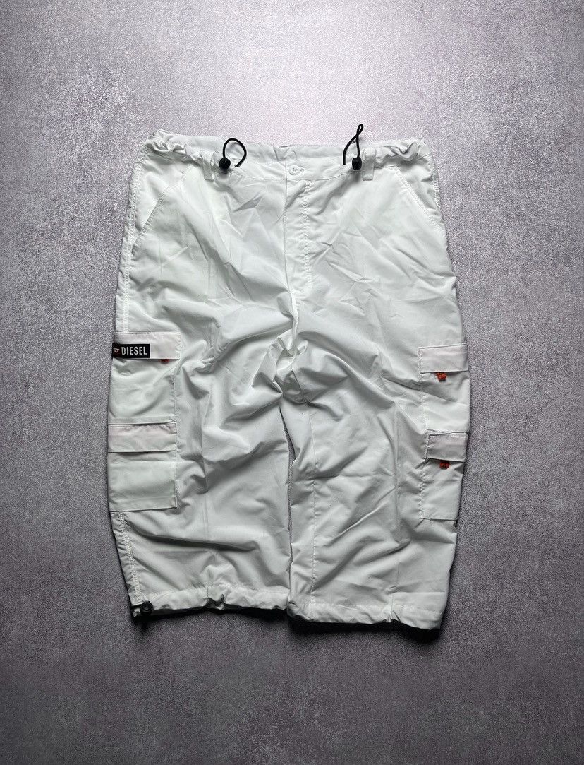 Diesel Vintage Diesel Nylon Cargo Shorts Jorts L/34 Y2K Size US 34 / EU 50 - 1 Thumbnail