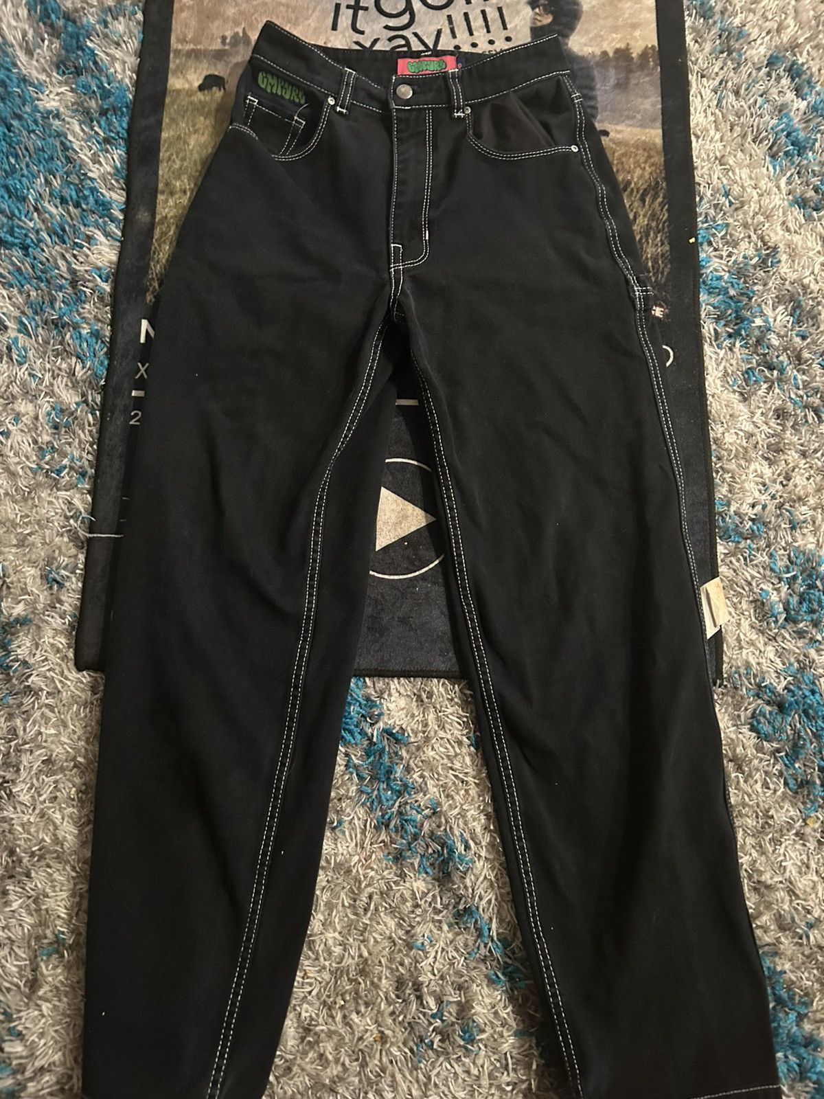 Empyre Black Slim Fit Empyre Denim Jeans Size US 36 / EU 52 - 1 Thumbnail