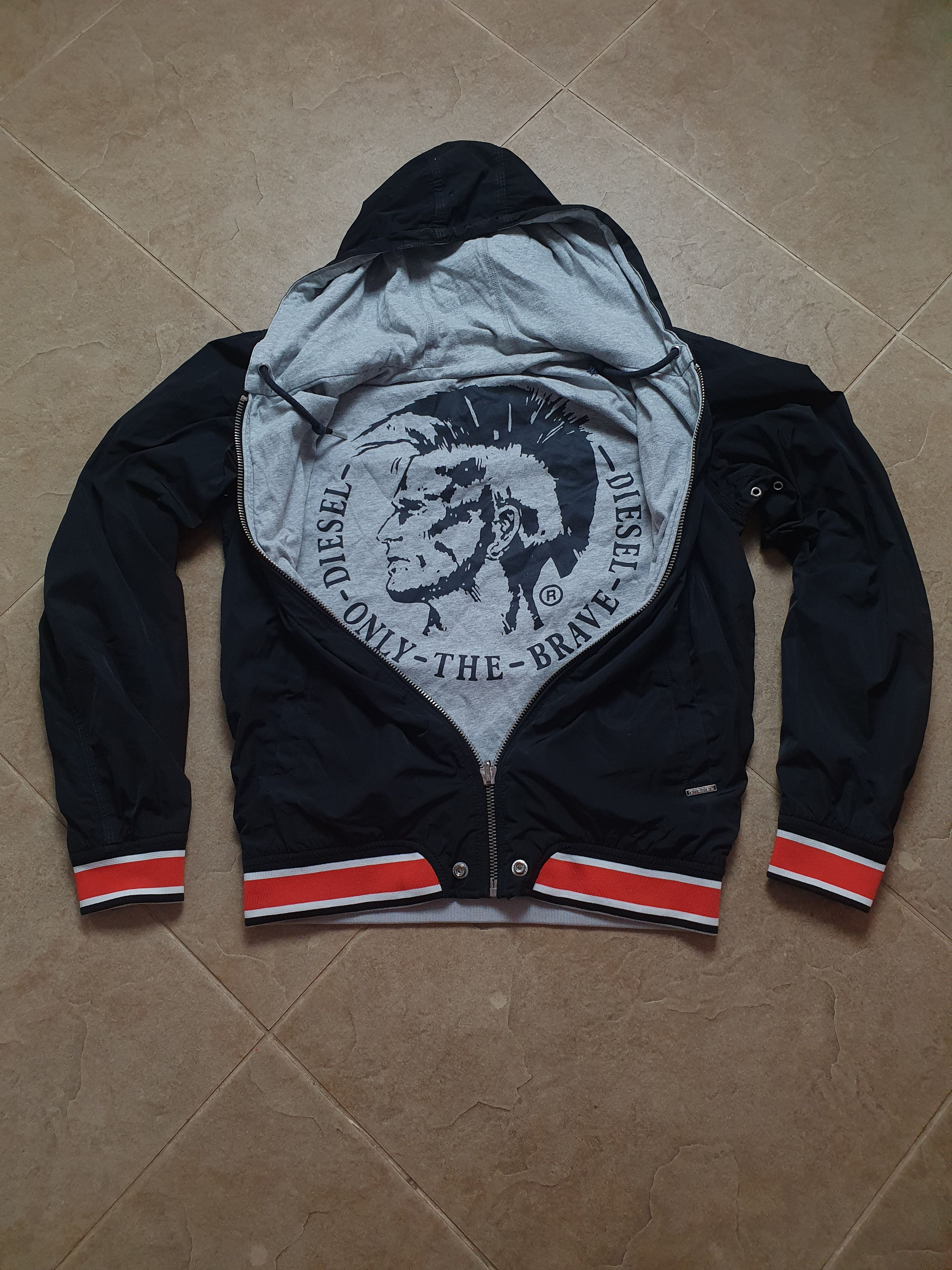 Diesel Vintage Diesel Jacket with Large Logo Streetwear Reversible Size US M / EU 48-50 / 2 - 1 Thumbnail