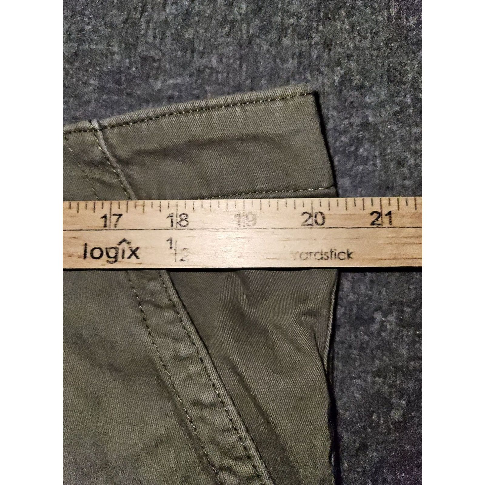 Wrangler VINTAGE Wrangler Cargo Pants Men's 40x32 Regular Tapered Green High Rise Hiking Size US 40 / EU 56 - 4 Thumbnail