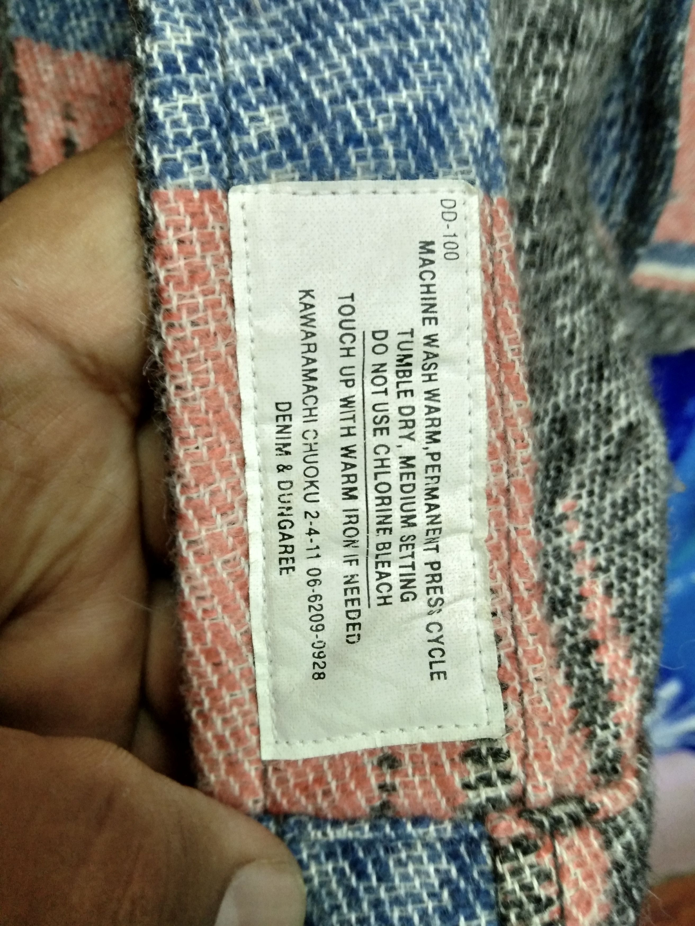 Japanese Brand DENIM & DUNGAREE NAVAJO JACKET HOODIE Size XXS / US 00 / IT 34 - 9 Thumbnail