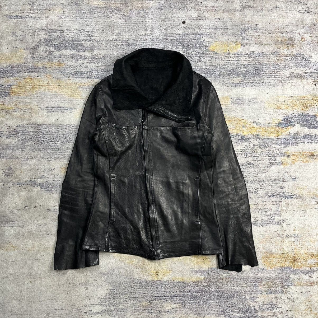 Isamu Katayama Backlash Backlash Leather Jacket | Grailed
