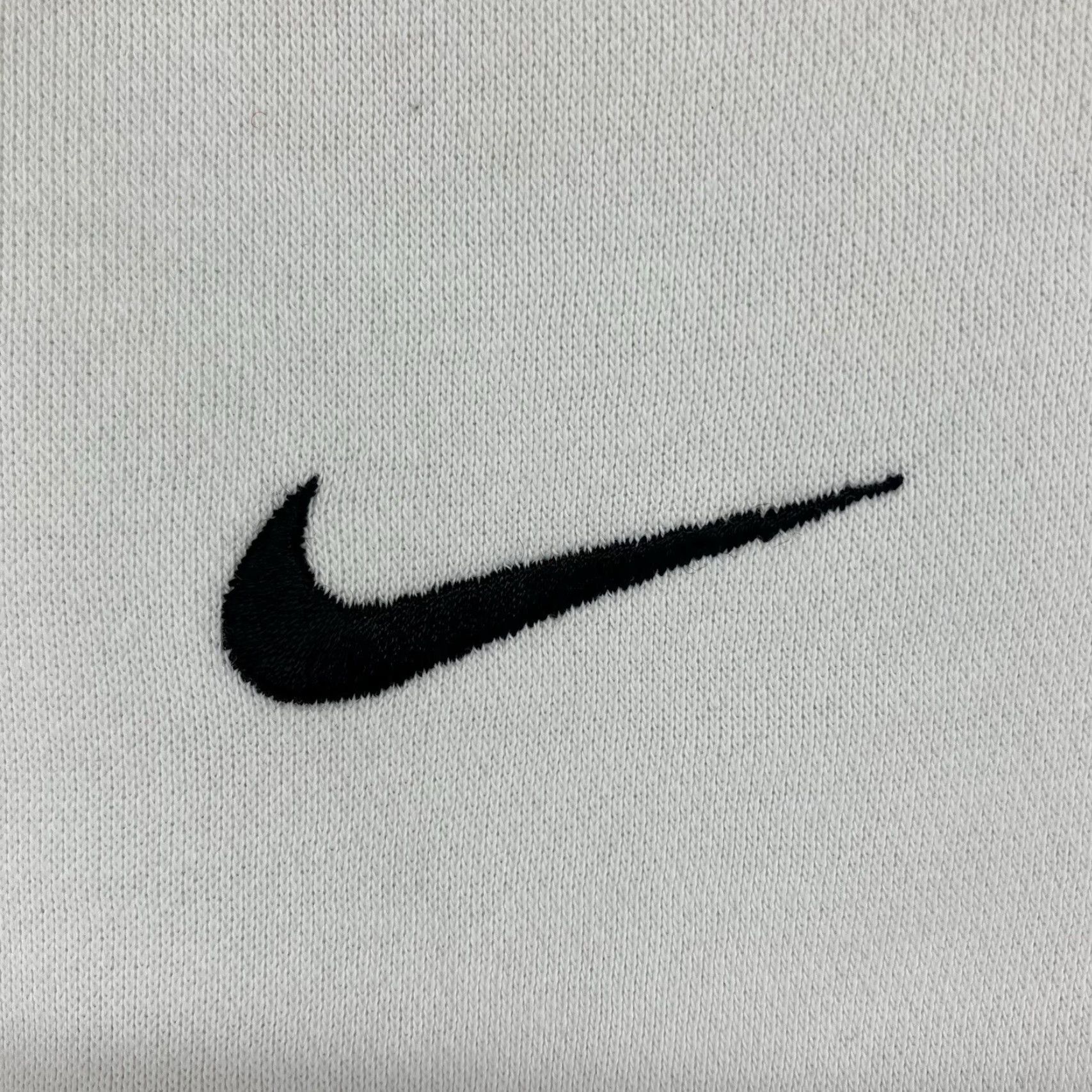 Nike VINTAGE Nike Sweatshirt XS White Embroidered Center Swoosh Logo 90s Y2K Retro Men Long Sleeve Crew Pullover Casual Knit All Seasons Size US XS / EU 42 / 0 - 3 Thumbnail