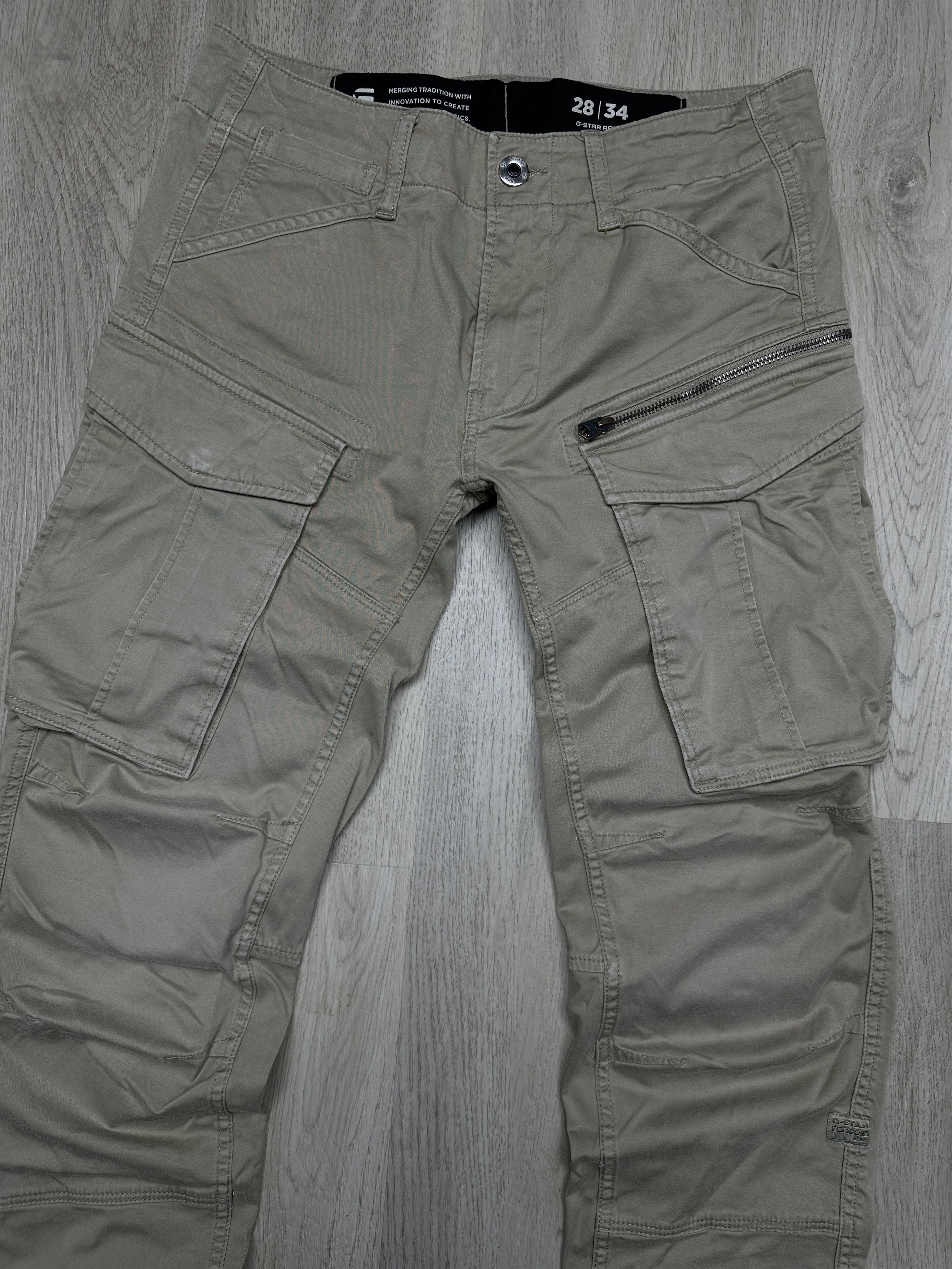 G-Star G Star Raw Mens Rovic Zip 3D Regular Tapered Cargo Pants Size US 28 / EU 44 - 2 Thumbnail
