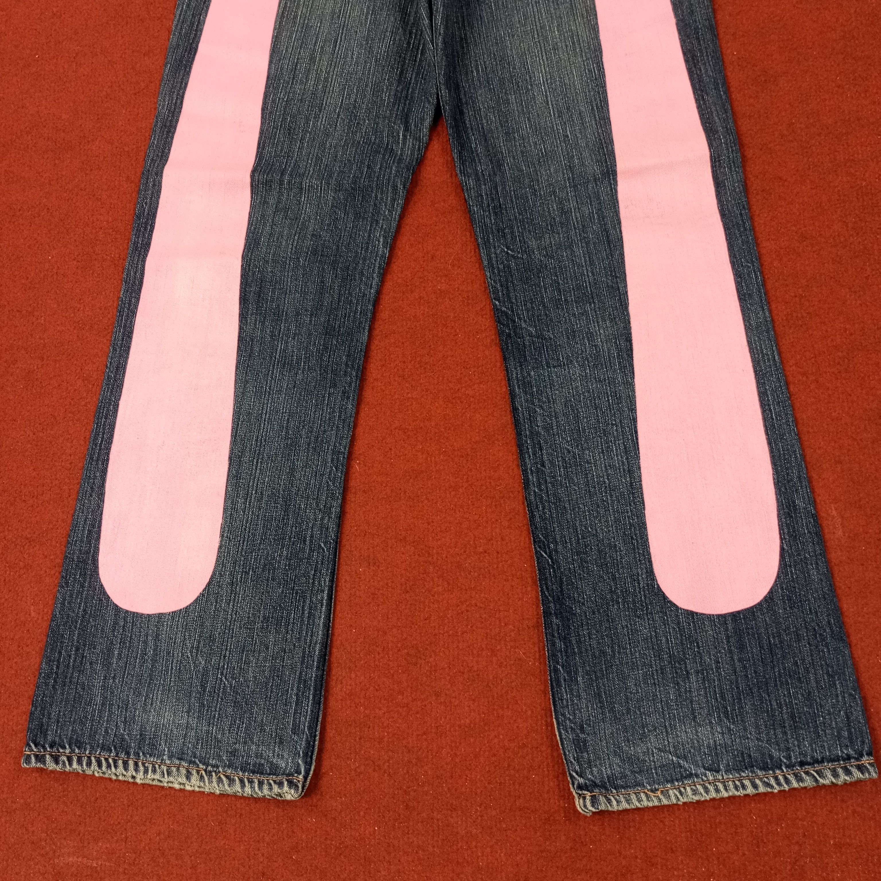 Evisu Evisu Japanese Brand Custom Daicock Jeans c252n19 Size US 27 - 3 Thumbnail