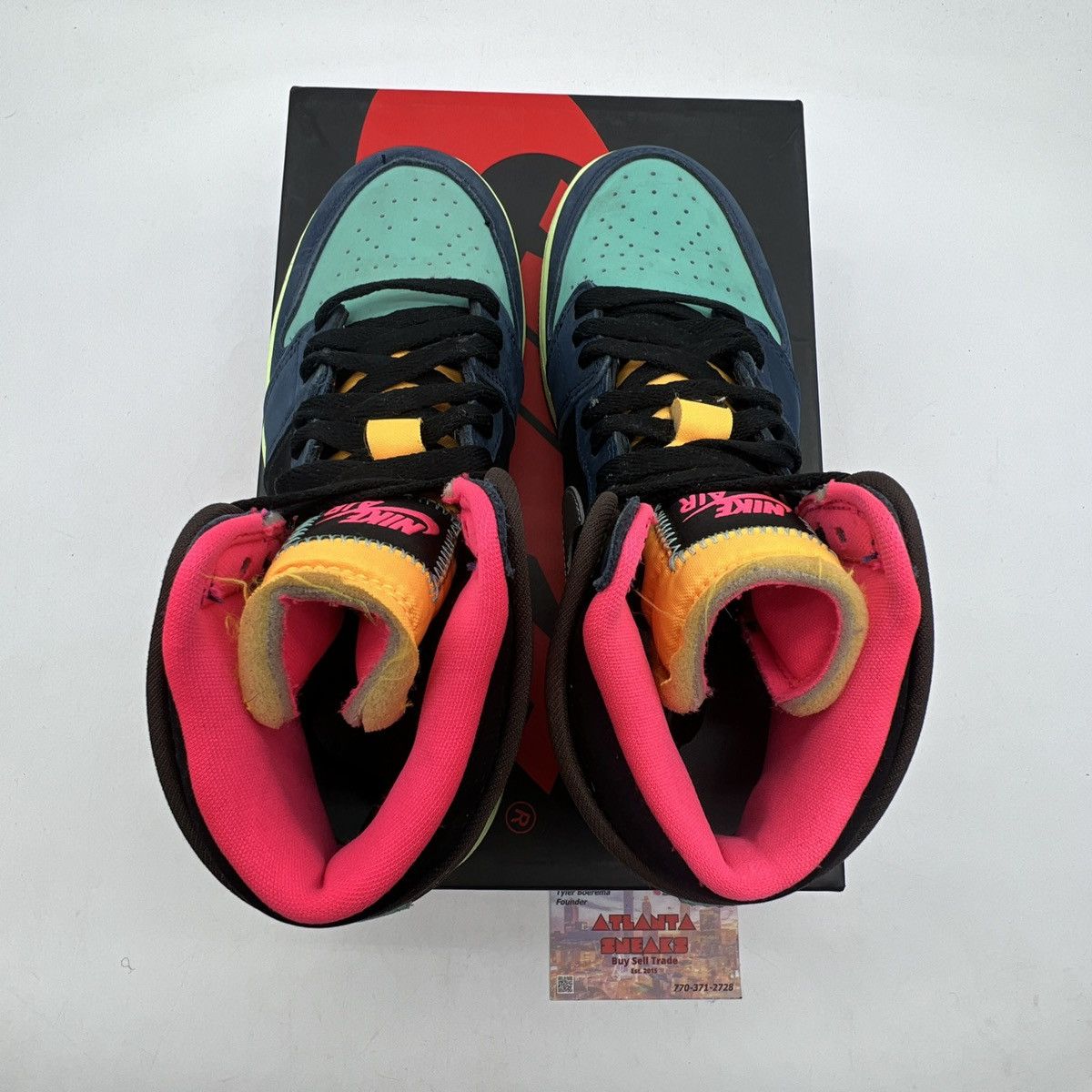 Jordan Brand Air Jordan 1 high Tokyo bio hack Size US 5.5 / EU 38 - 7 Thumbnail