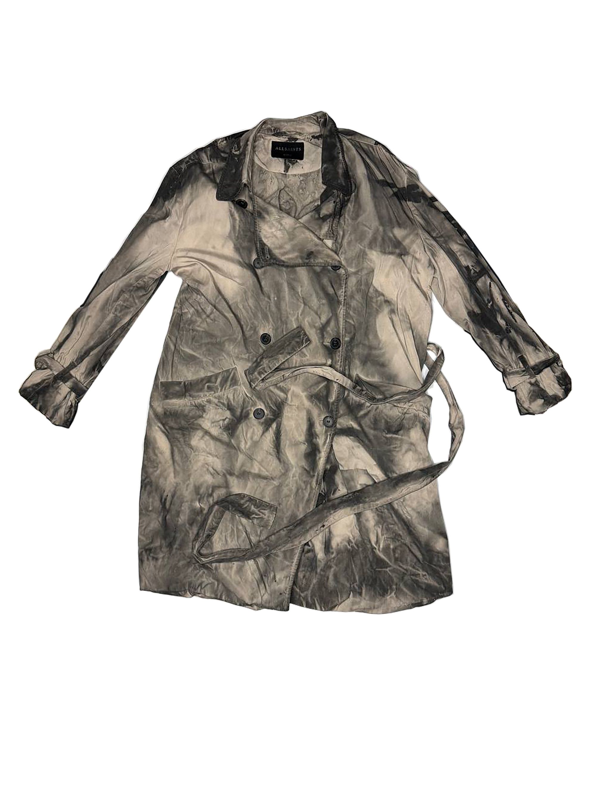 Allsaints AllSaints Reworked Avant-Garde Trench Coat Size M / US 6-8 / IT 42-44 - 1 Thumbnail