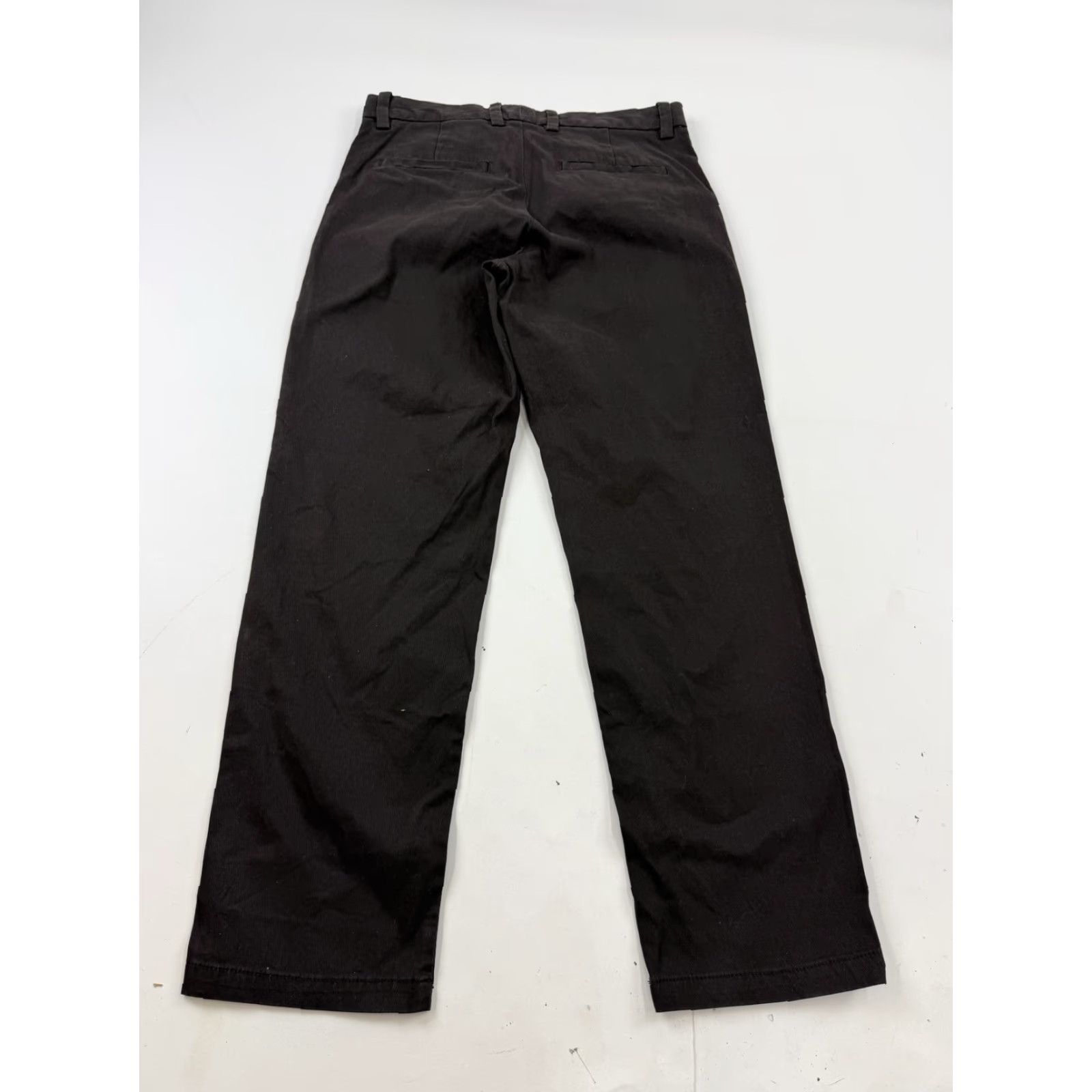 H&M H&M Pants Mens 30 Black Regular Fit Corduroy Pleated Stretch Chino Casual Regular Fit Mens 30 Black Corduroy Chino Pants Size US 30 / EU 46 - 6 Thumbnail