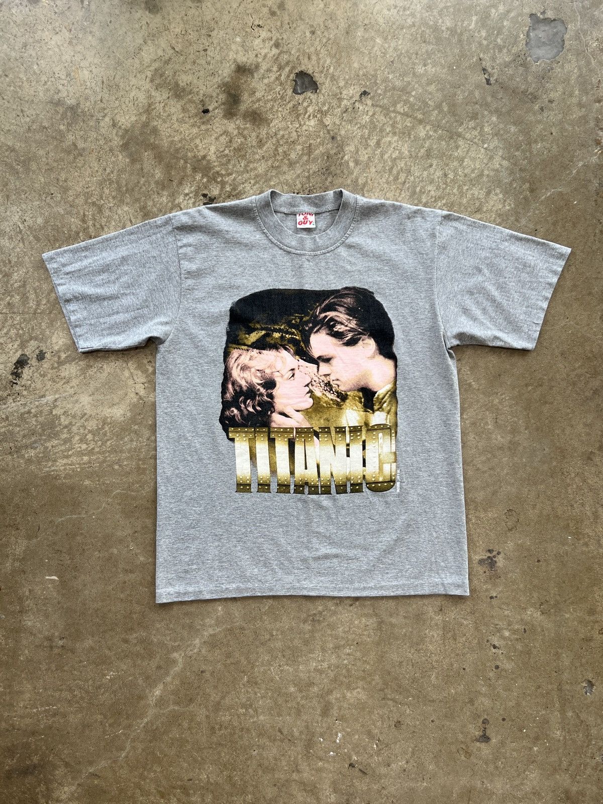 Vintage Vintage 90s Titanic Rose Jack Movie Single Stitch Tee Large Size US L / EU 52-54 / 3 - 2 Thumbnail