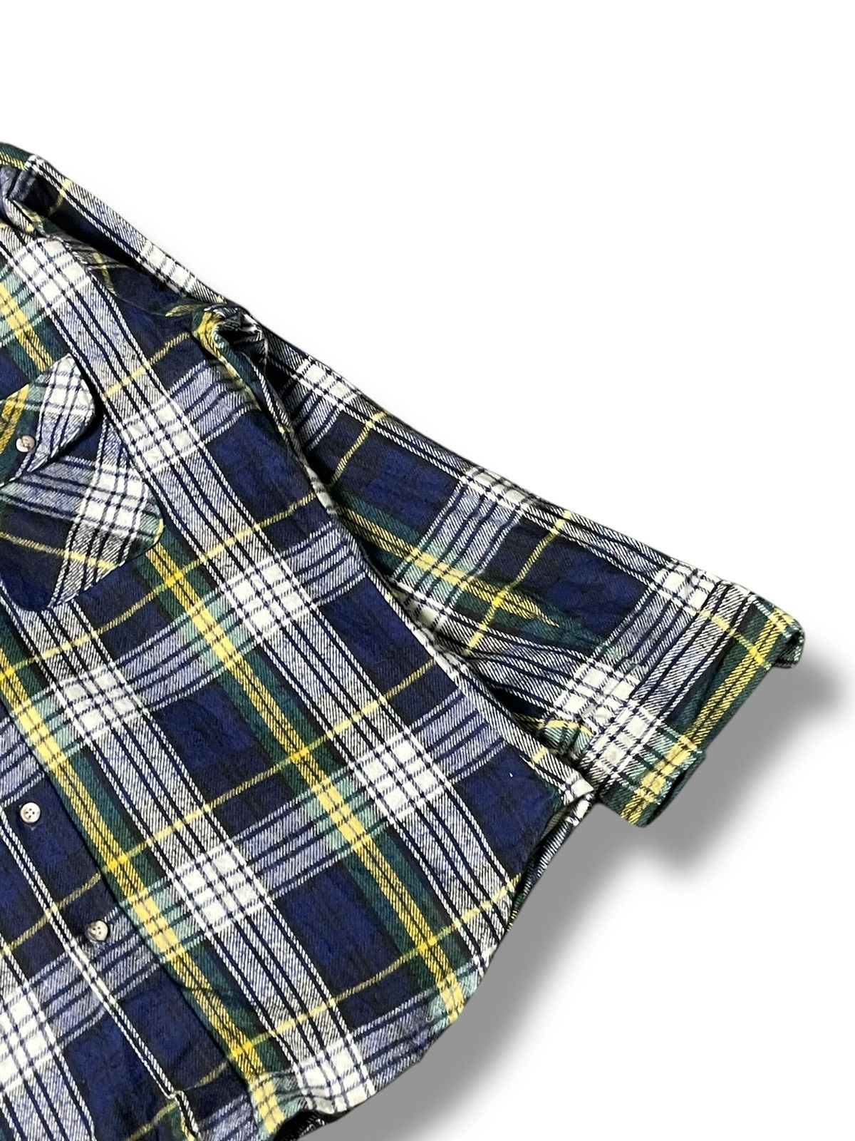 FiveBrother × Vintage Five Brother Brand Wool Flannel Button Up (58) Size US L / EU 52-54 / 3 - 3 Thumbnail