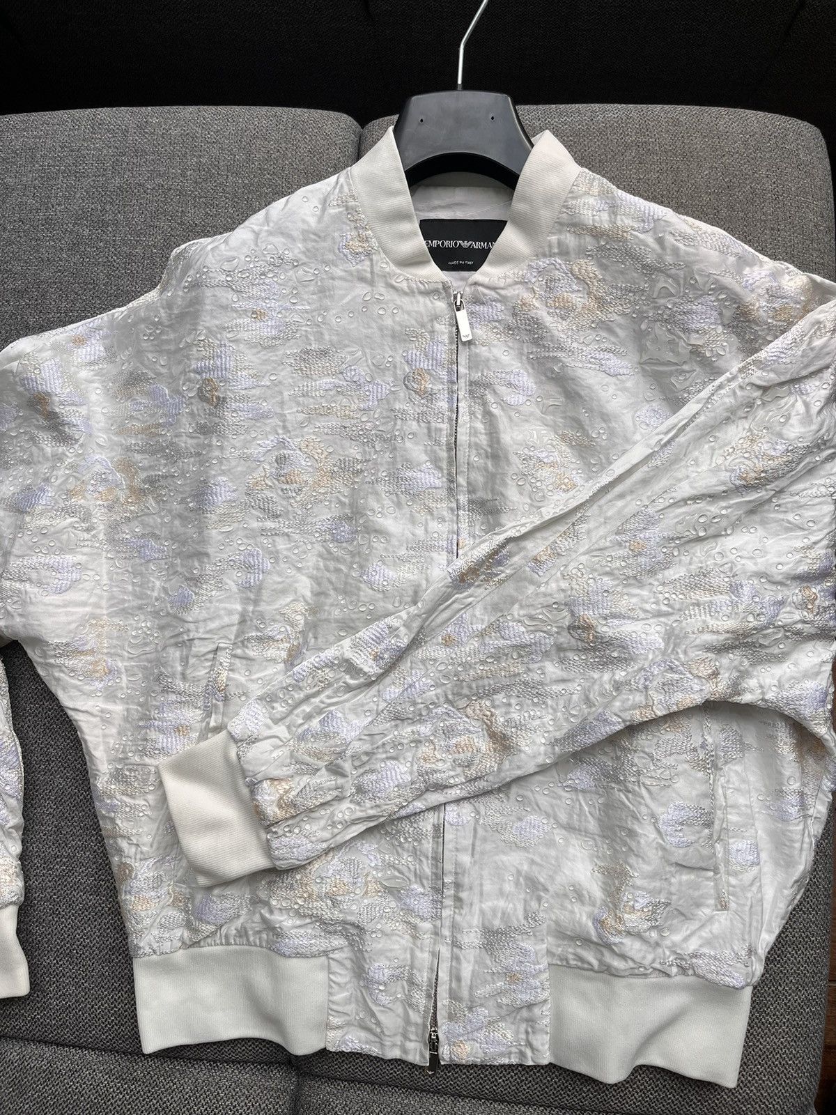 Emporio Armani Emporio Armani White Jacket Size US S / EU 44-46 / 1 - 7 Thumbnail