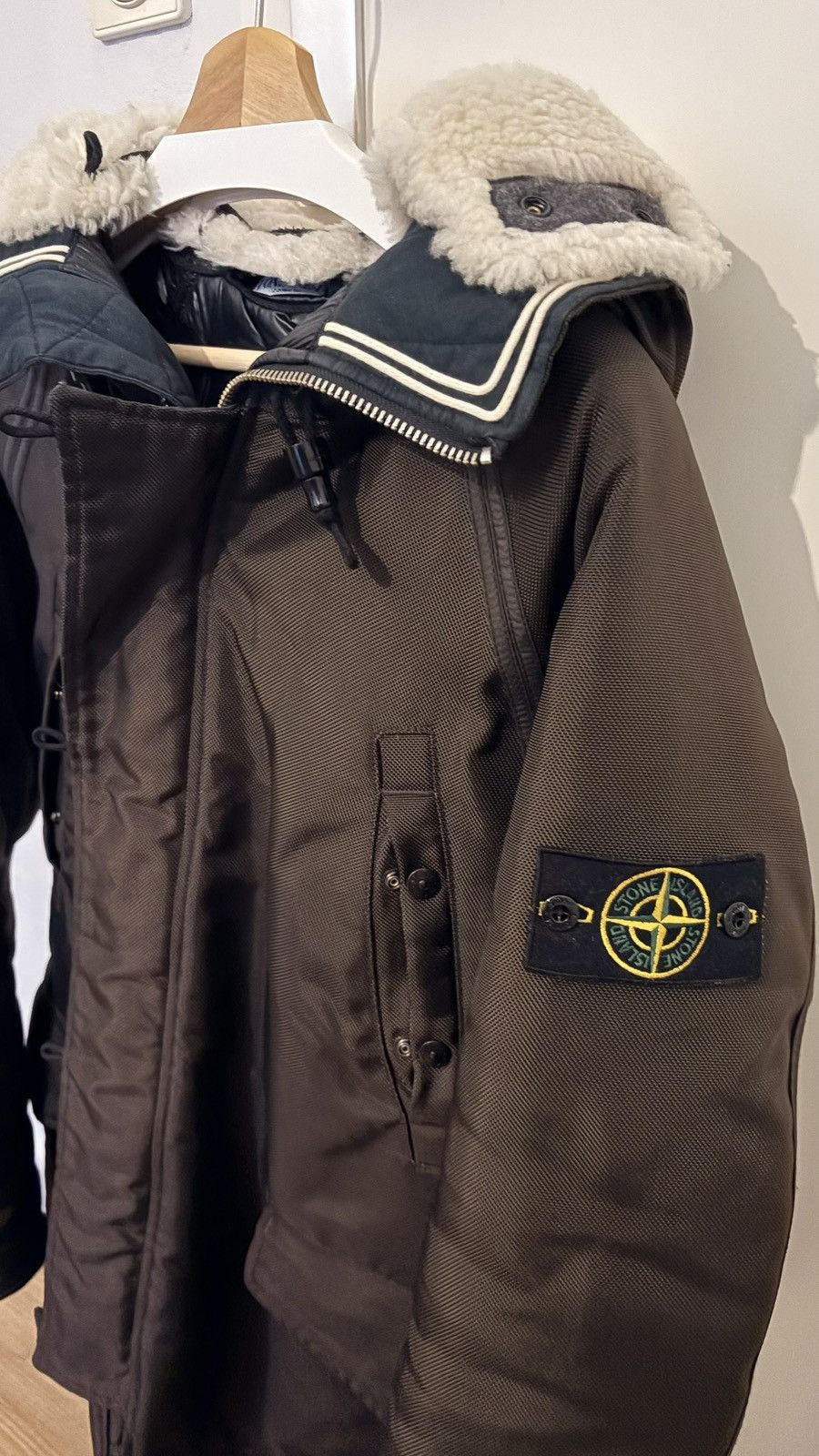 Stone Island Stone Island 2010 Oxford Nylon Parka Jacket Size M Size US M / EU 48-50 / 2 - 3 Thumbnail