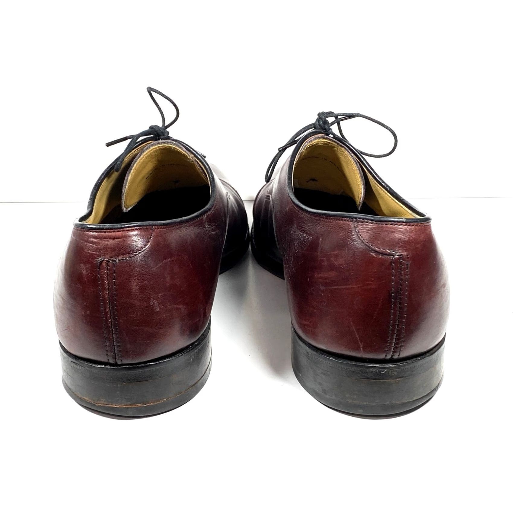 Johnston & Murphy Johnston & Murphy Oxford Dress Shoes Lace-Up Mens 11 M Brown Leather Cap Toe Shoes Mens Brown Oxford Leather Cap Toe in Good used condition Size ONE SIZE - 4 Thumbnail