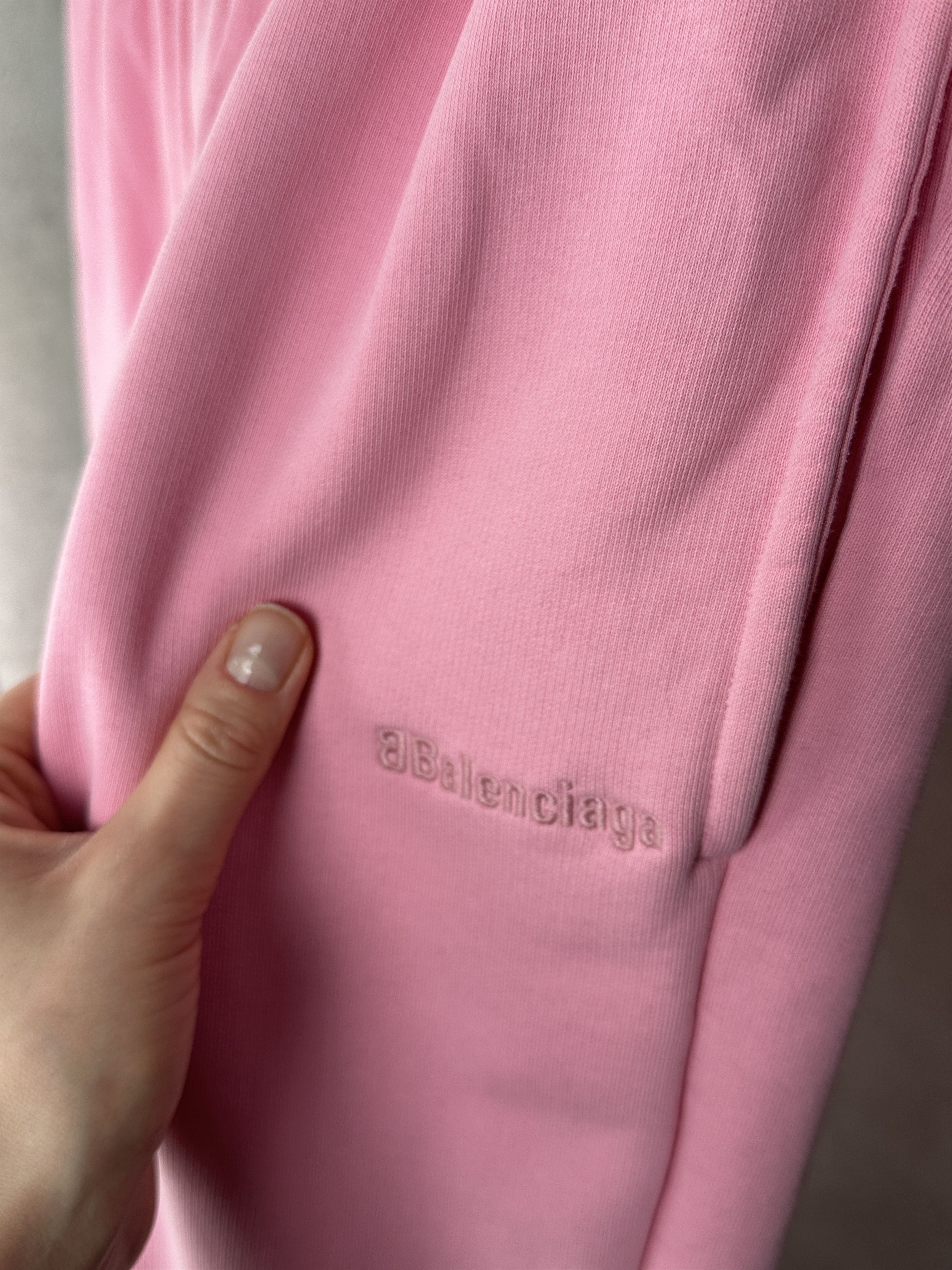 Balenciaga Balenciaga Pink BB Logo Sweatpants Size US 34 / EU 50 - 4 Thumbnail