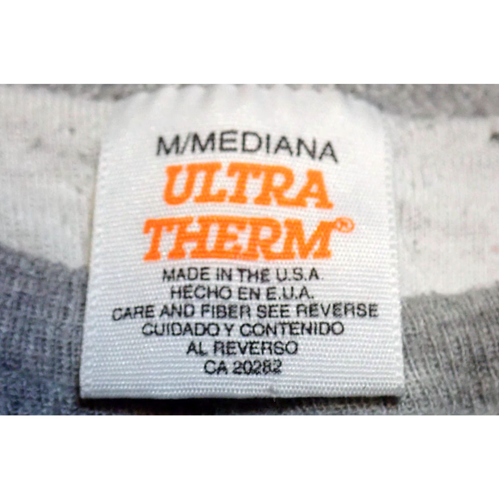 Vintage VINTAGE Ultra Therm Shirt Thermal 80s 90s USA Long Sleeve Unisex Adults M Gray Wool Blend Pullover Thermal Outer Layer Made in USA Size US M / EU 48-50 / 2 - 4 Thumbnail