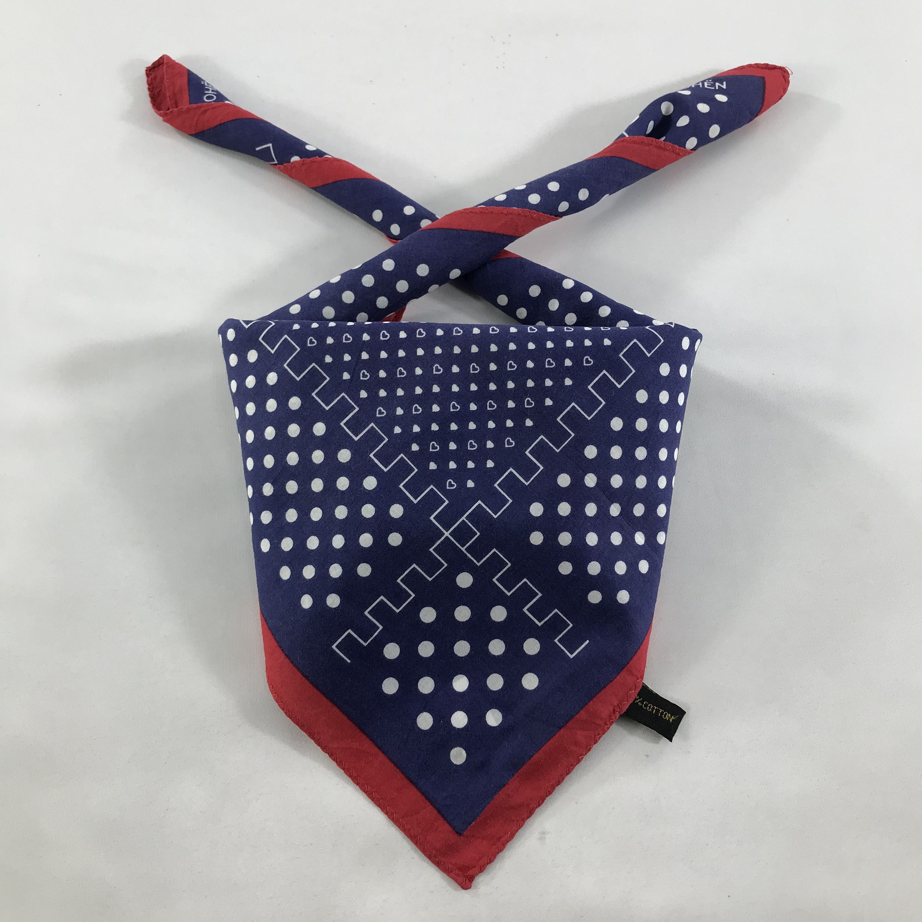 Jacob Cohen × Vintage Jacob Cohen Bandana / Handkerchief / Neckerchief - S1497 Size ONE SIZE - 3 Thumbnail