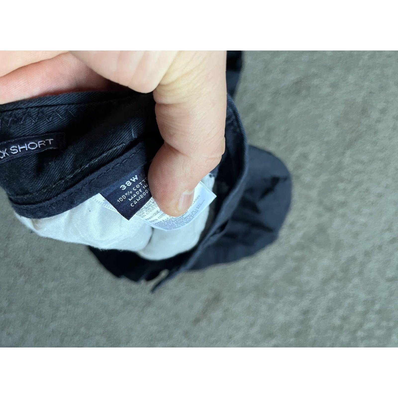 Nautica Nautica Navy Blue Men Shorts Size 38W The Deck Short Classic Fit Distressed Soli Navy Blue Men Shorts 38W The Deck Short Classic Fit Distressed Soli Size US 38 / EU 54 - 4 Thumbnail