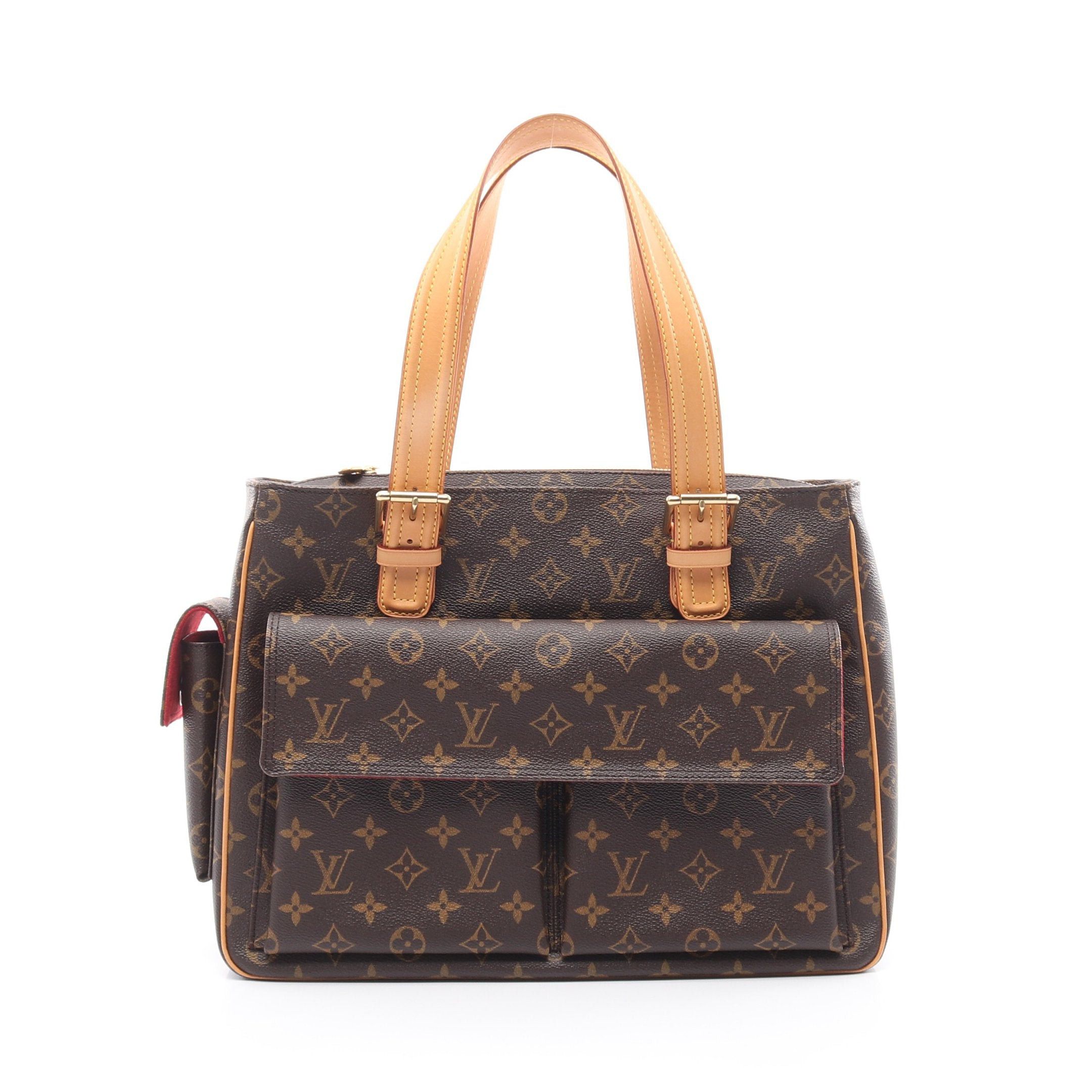 Louis Vuitton Louis Vuitton Multi-Priest Monogram Handbag Leather Brown Size ONE SIZE - 1 Thumbnail
