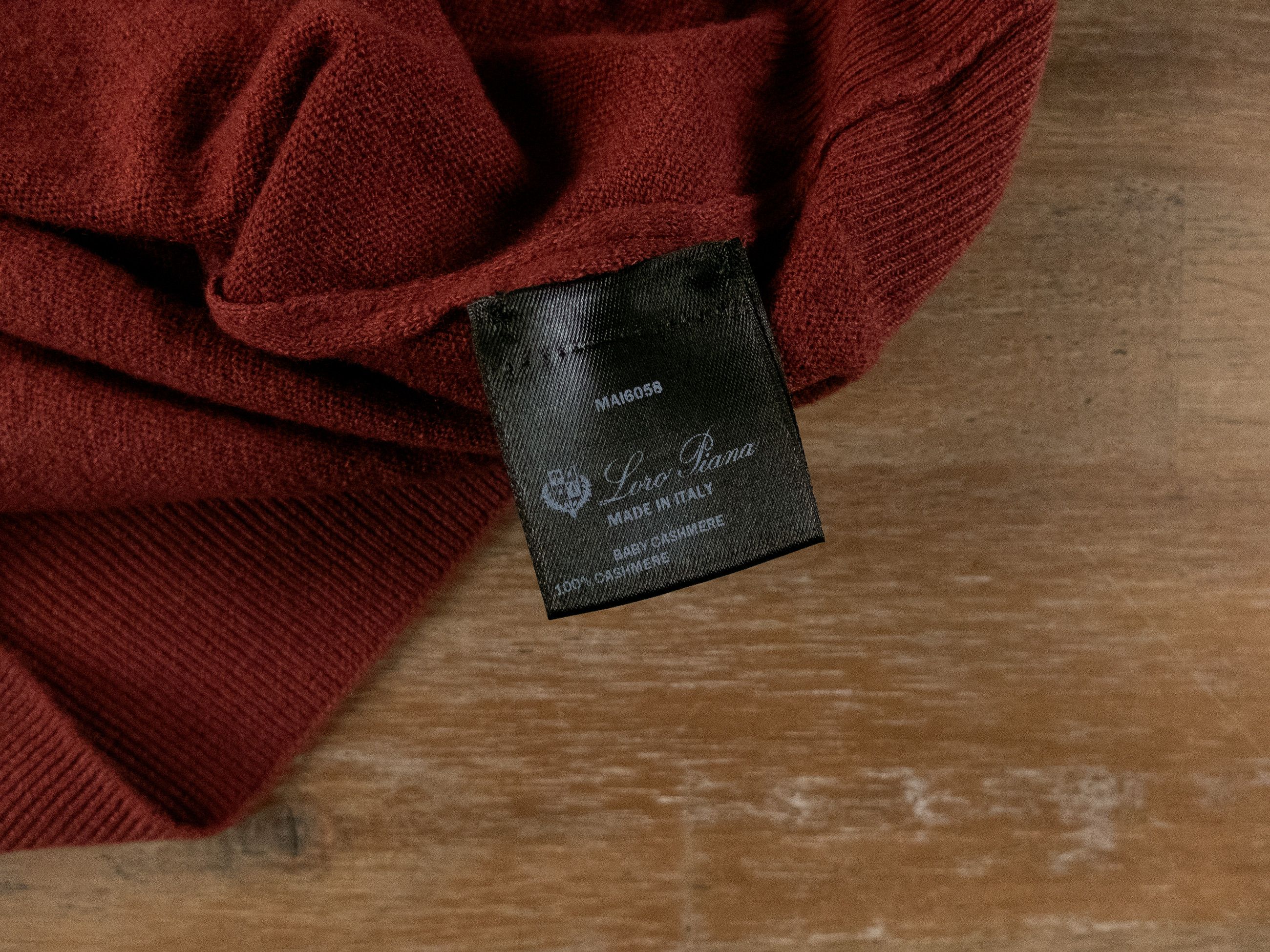 Loro Piana LORO PIANA brick red baby cashmere sweater Medium Size US M / EU 48-50 / 2 - 6 Thumbnail