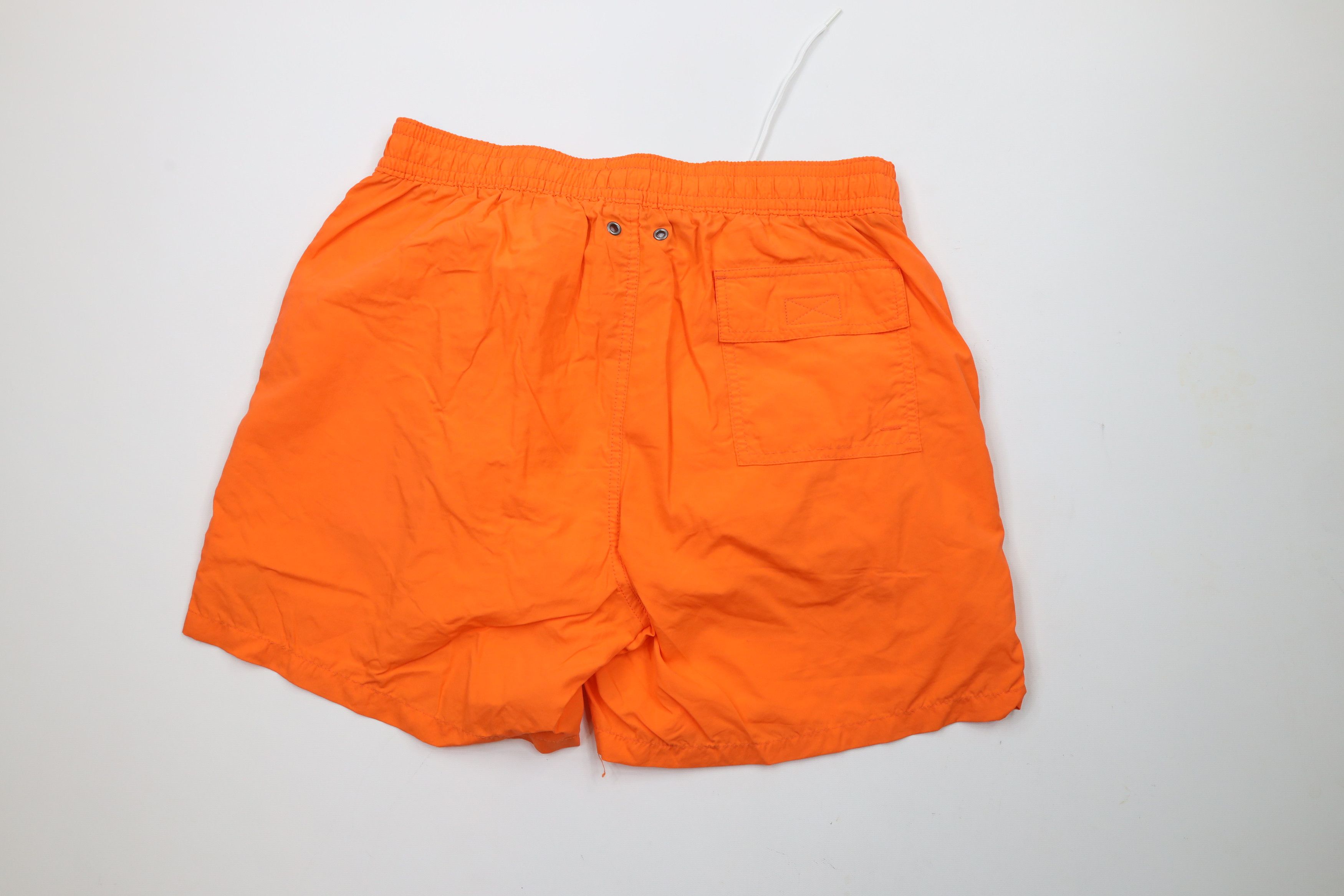 Ralph Lauren × Vintage Vintage 90s Ralph Lauren Above Knee Lined Shorts Swim Trunks Size US 34 / EU 50 - 8 Thumbnail