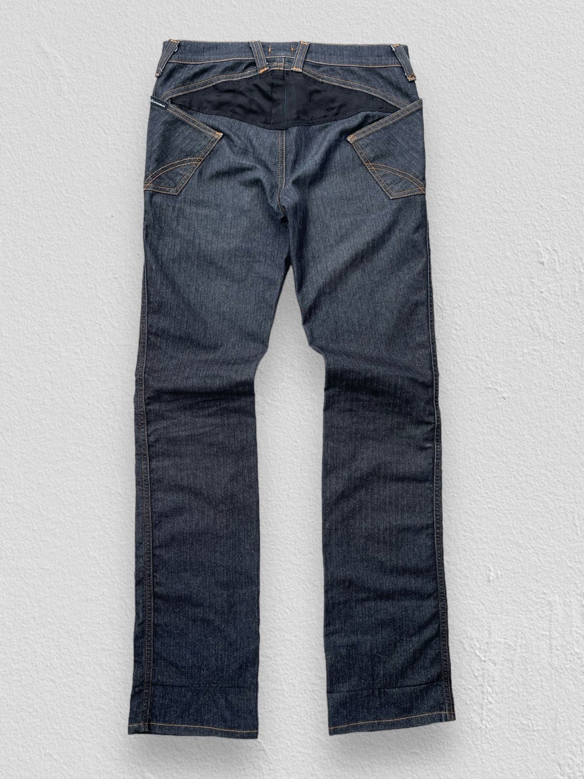 Dolce & Gabbana 🔥S/S 2003 DOLCE & GABBANA ASYMMETRICAL POCKET DENIM JEANS Size US 30 / EU 46 - 2 Thumbnail