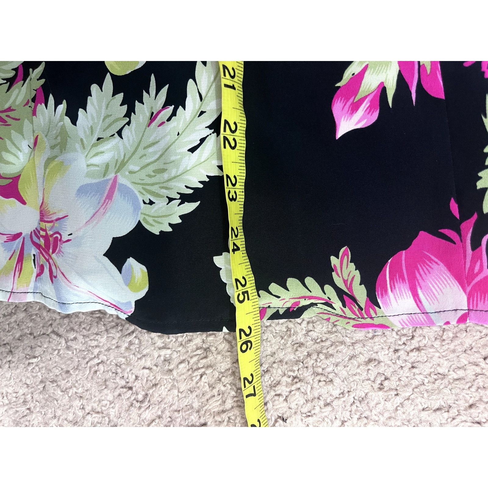 Jones New York Vintage Floral Jones New York Button Front Blouse 10 Size L / US 10 / IT 46 - 5 Thumbnail