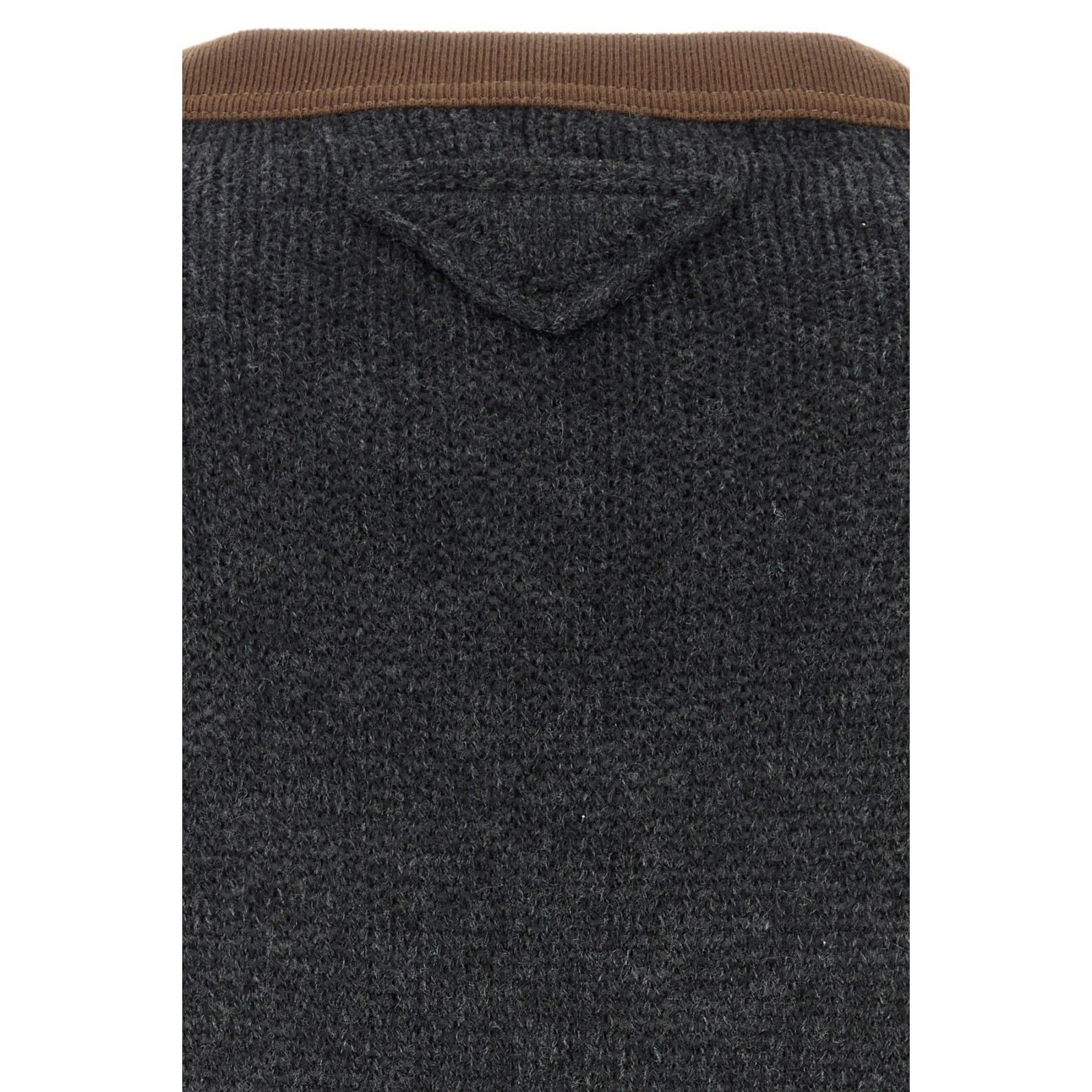 Prada PRADA Charcoal Cashmere Sweater New & Authentic (Men's size: Size US XL / EU 56 / 4 - 3 Thumbnail