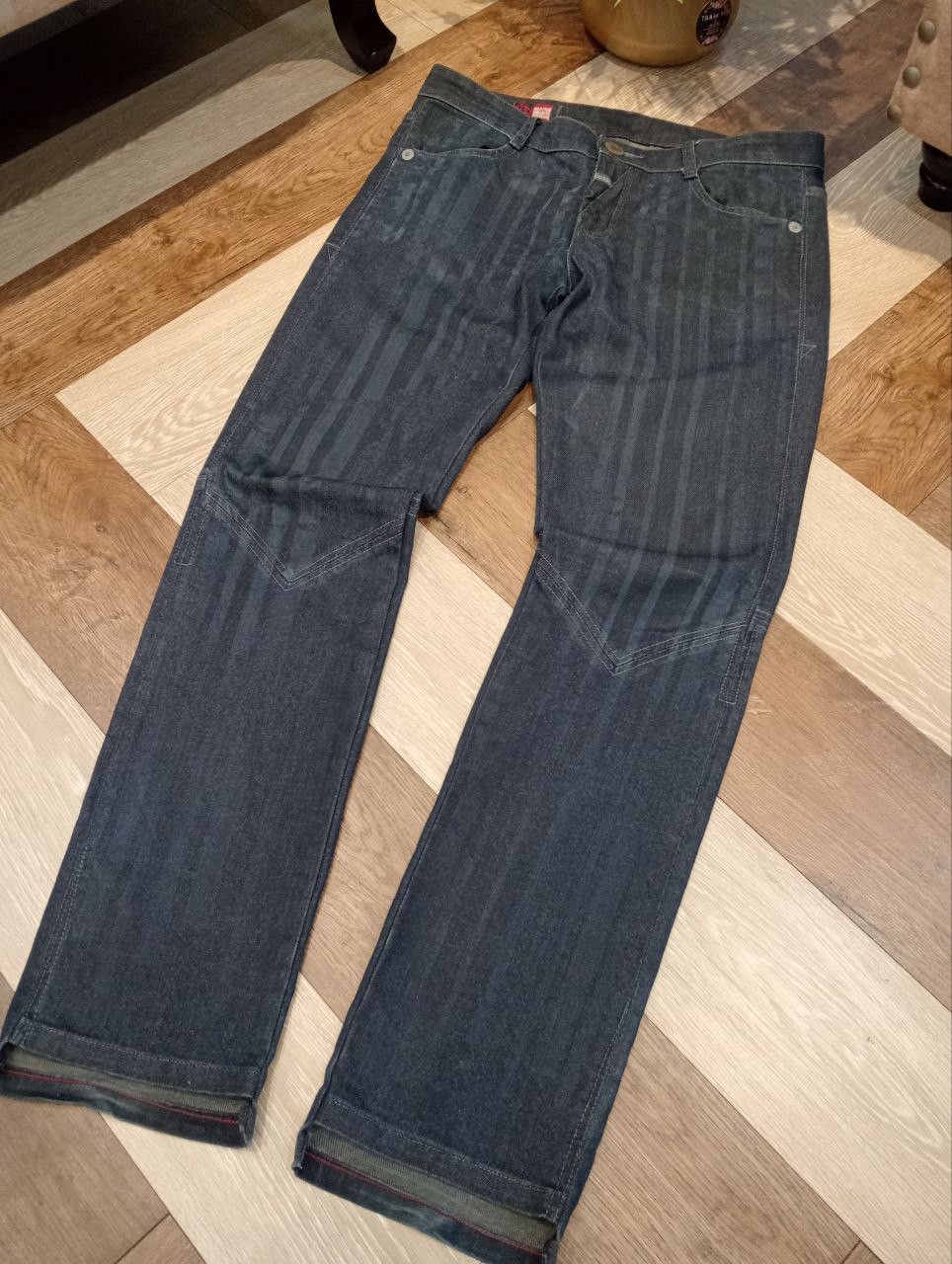 Marithe + Francois Girbaud MARITHE FRANCOIS GIRBAUD JAPAN BLUE STRETCH DENIM JEANS Size US 34 / EU 50 - 3 Thumbnail
