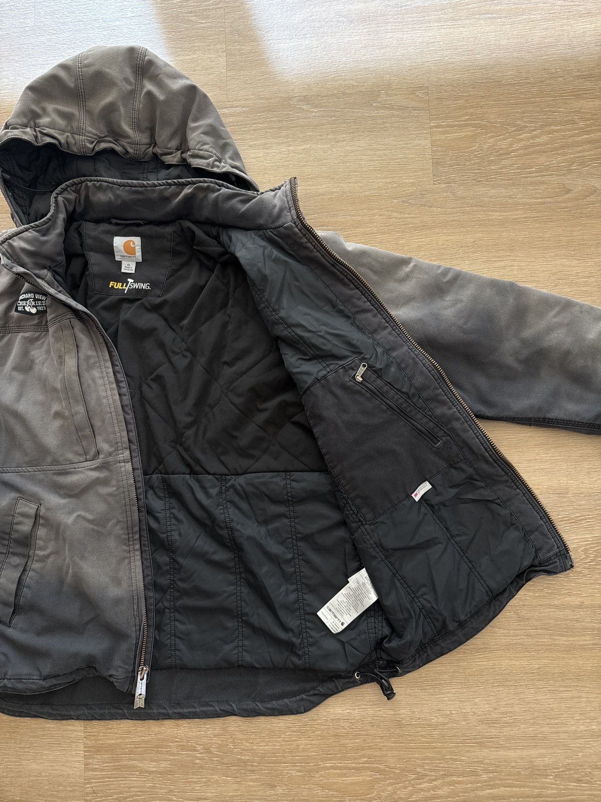 Carhartt Vintage Carharrt Cherry Jacket Size US XL / EU 56 / 4 - 13 Thumbnail