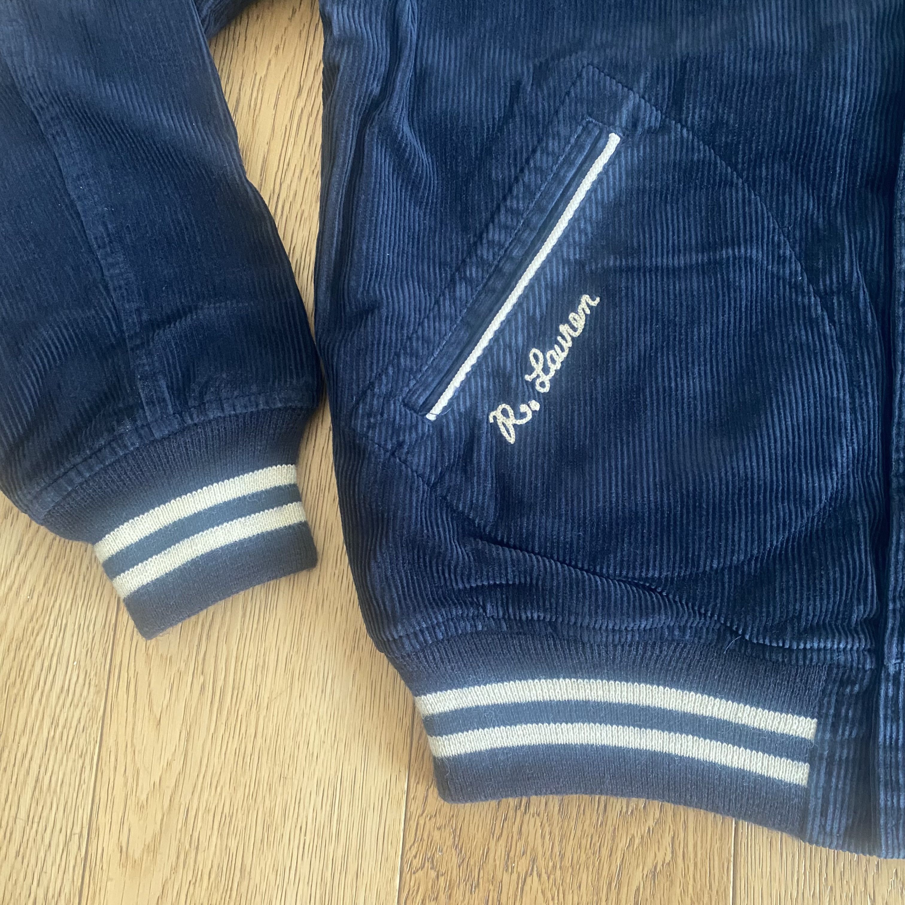 Polo Ralph Lauren Polo Ralph Lauren Corduroy Bomber Varsity Jacket Coat Patch Size US S / EU 44-46 / 1 - 2 Thumbnail