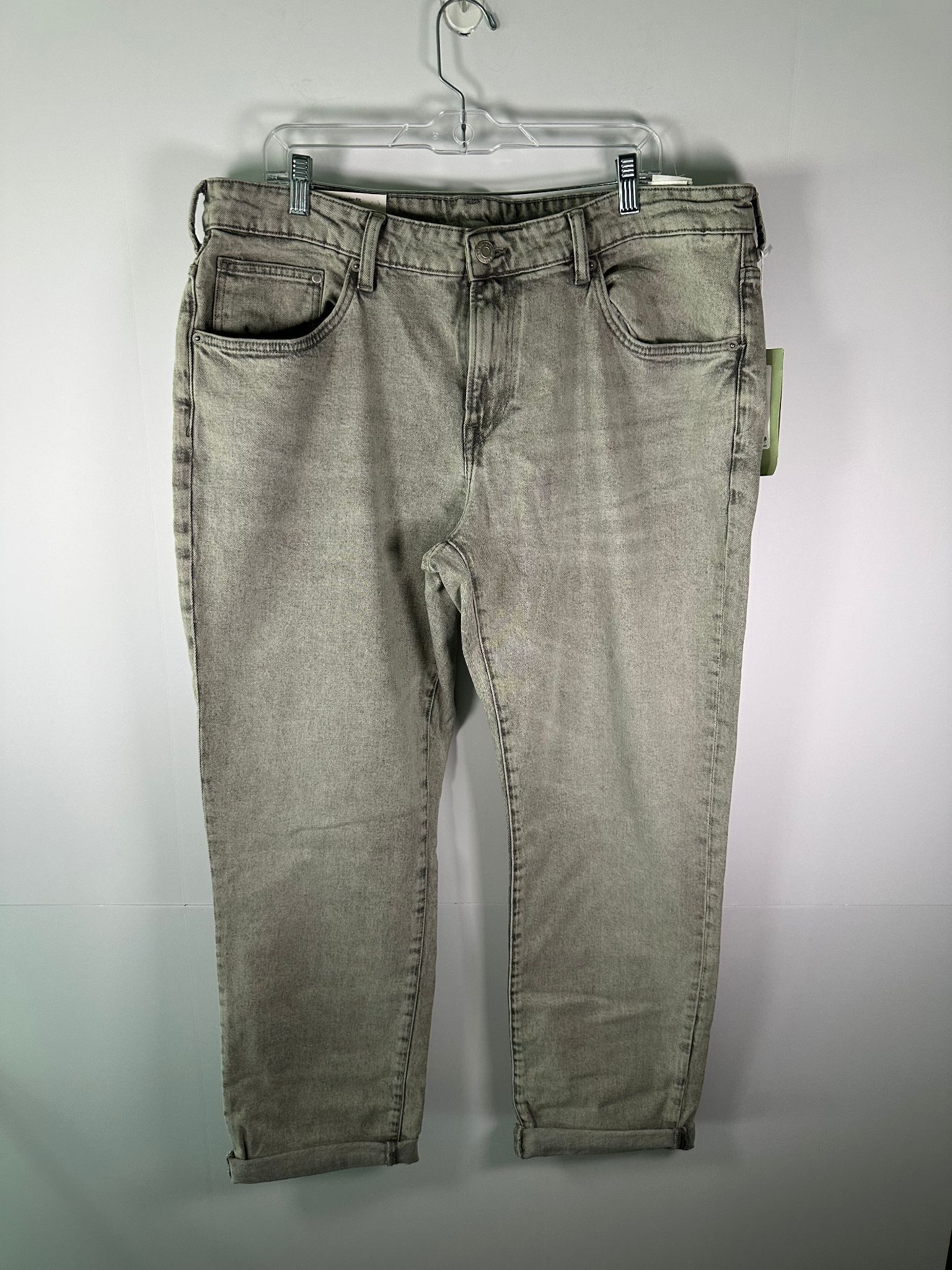 H&M H&M Jeans Mens 40 Regular Fit Stretch Light Gray Straight Size US 40 / EU 56 - 1 Thumbnail