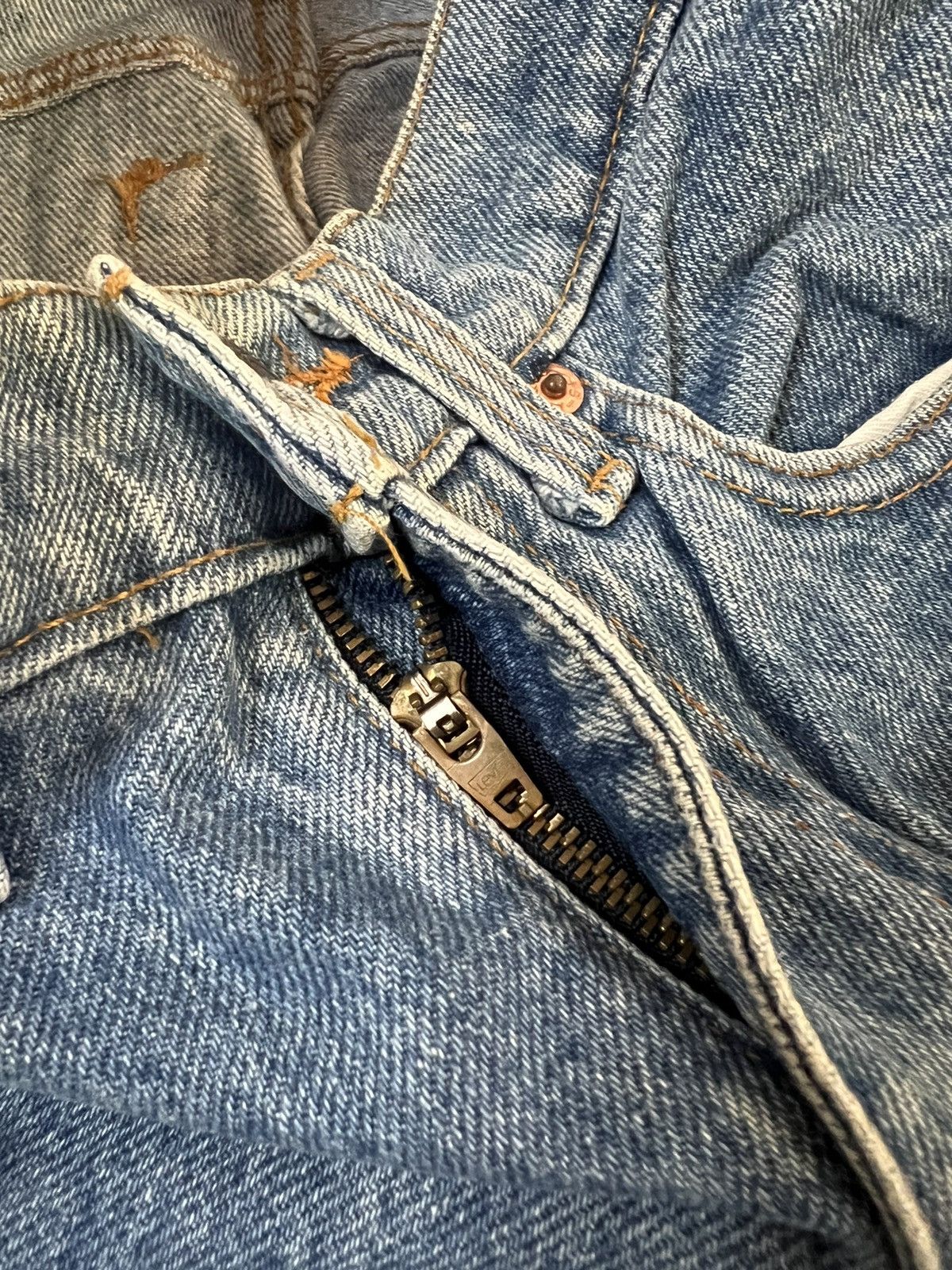 Levi's Vintage Clothing Vtg 90's Levis 510 Blue Wash Denim Size US 26 / EU 42 - 7 Thumbnail