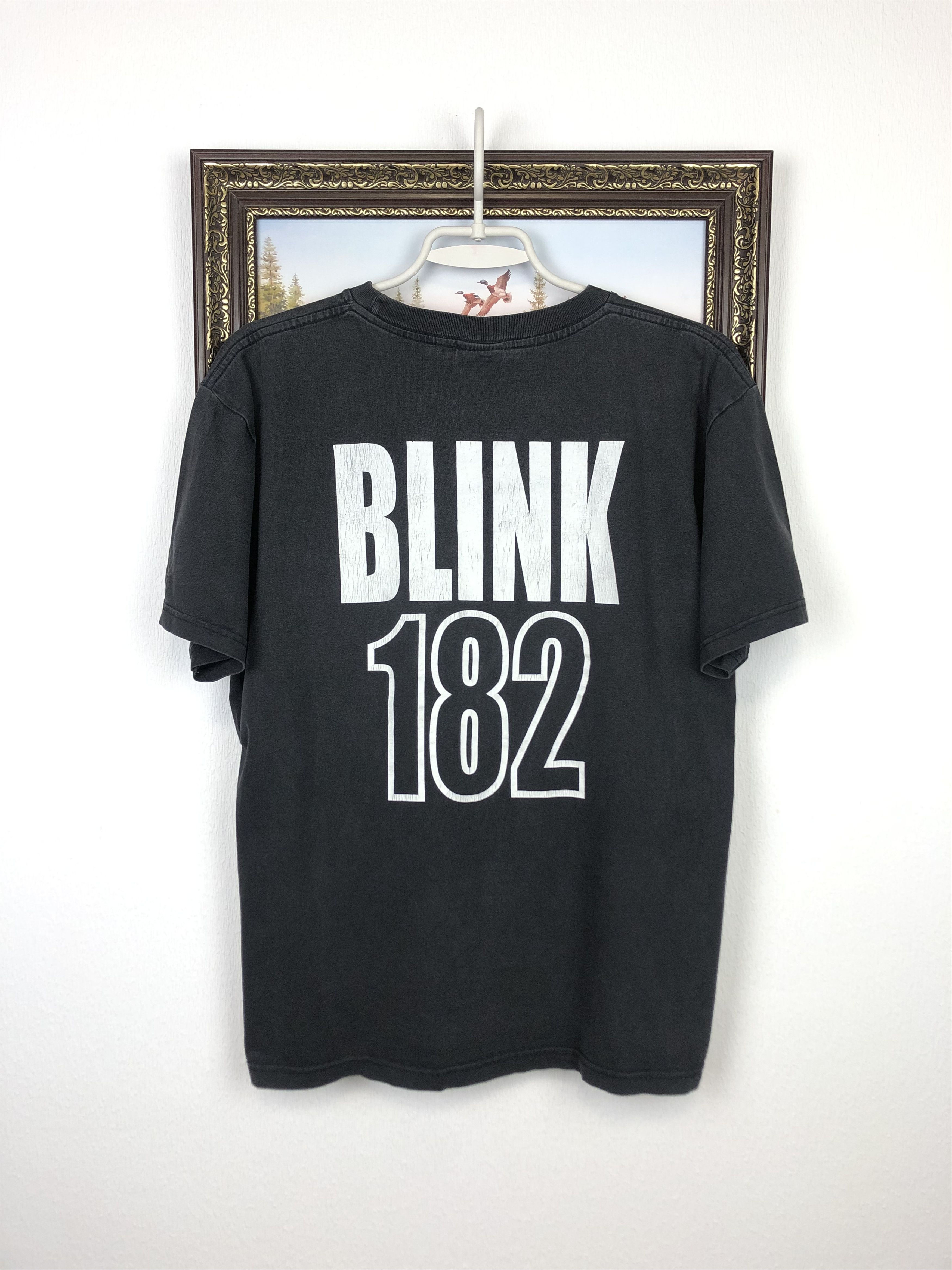 Band Tees Vintage Blink 182 Punk Band Shirt Tee Over Print Rare Hype Size US M / EU 48-50 / 2 - 6 Thumbnail