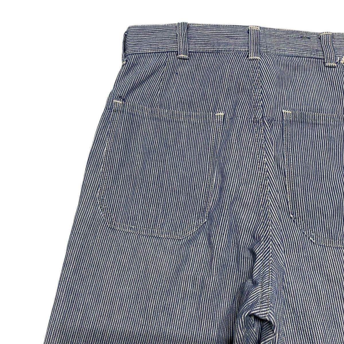 Blue Blue Japan BLUE BLUE Hickory Pinstripe Fatigue Pants Size US 28 / EU 44 - 9 Thumbnail