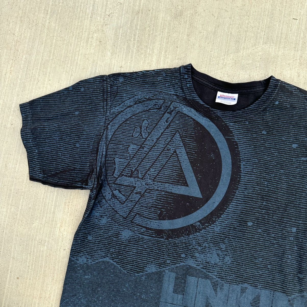 Hanes × Vintage Vintage Y2K Linkin Park All Over Print Band T 