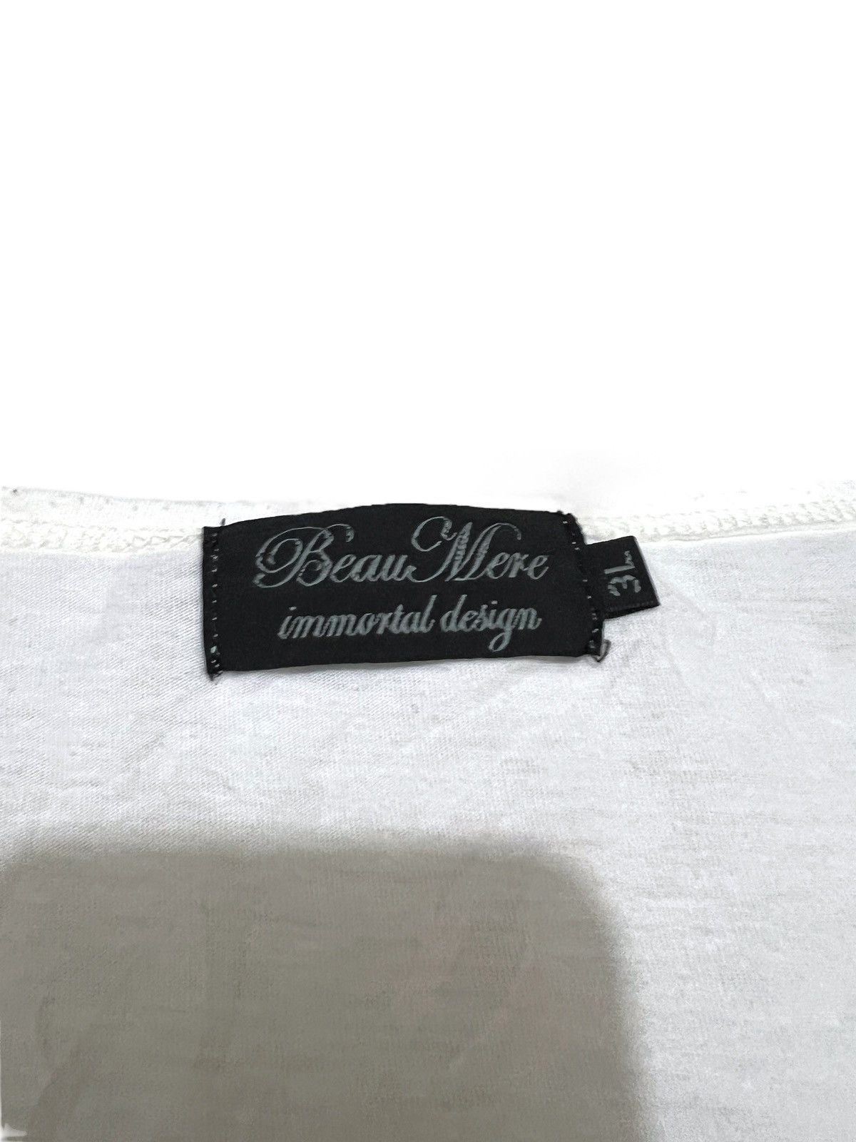 Japanese Brand Beaumere poem long slevee tee Size US L / EU 52-54 / 3 - 4 Thumbnail