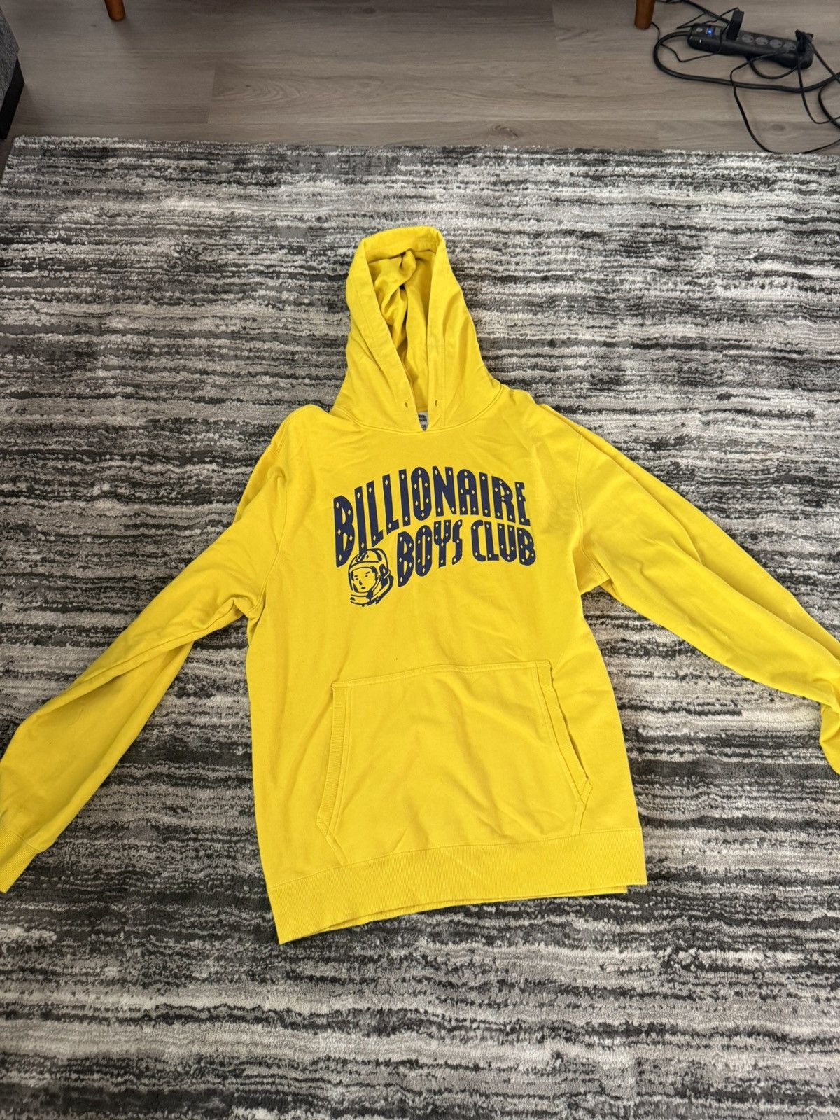 Billionaire Boys Club Billionaire Boys Club Yellow Hoodie Size US XXL / EU 58 / 5 - 1 Thumbnail