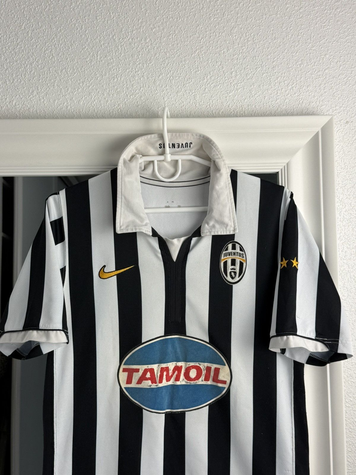 Nike JUVENTUS 2006 2007 HOME FOOTBALL SHIRT SOCCER JERSEY NIKE Size US S / EU 44-46 / 1 - 3 Thumbnail