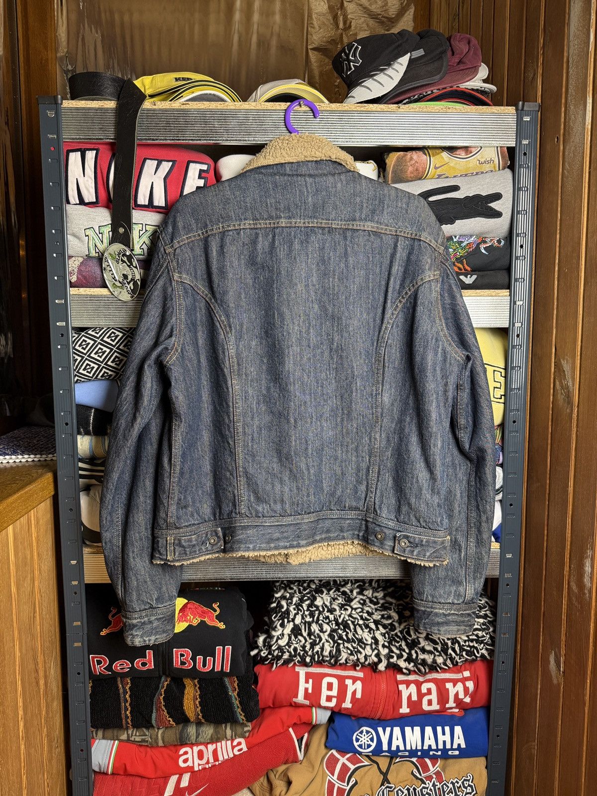 Diesel Diesel Denim Sherpa Jacket Jeans Avant-Garde Japan Size US L / EU 52-54 / 3 - 2 Thumbnail