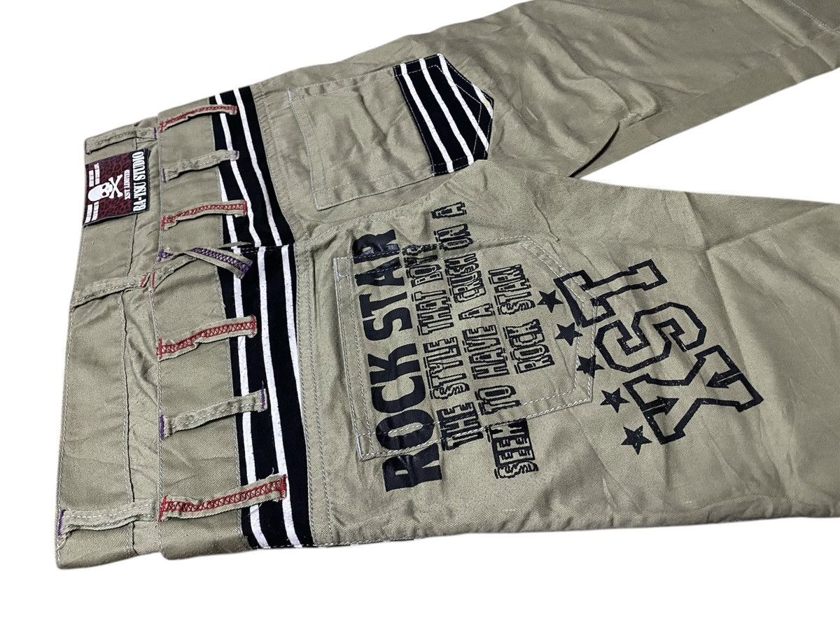 Japanese Brand Bat-su Studio Cropped Pants Streetwear Fashion Size US 30 / EU 46 - 11 Thumbnail
