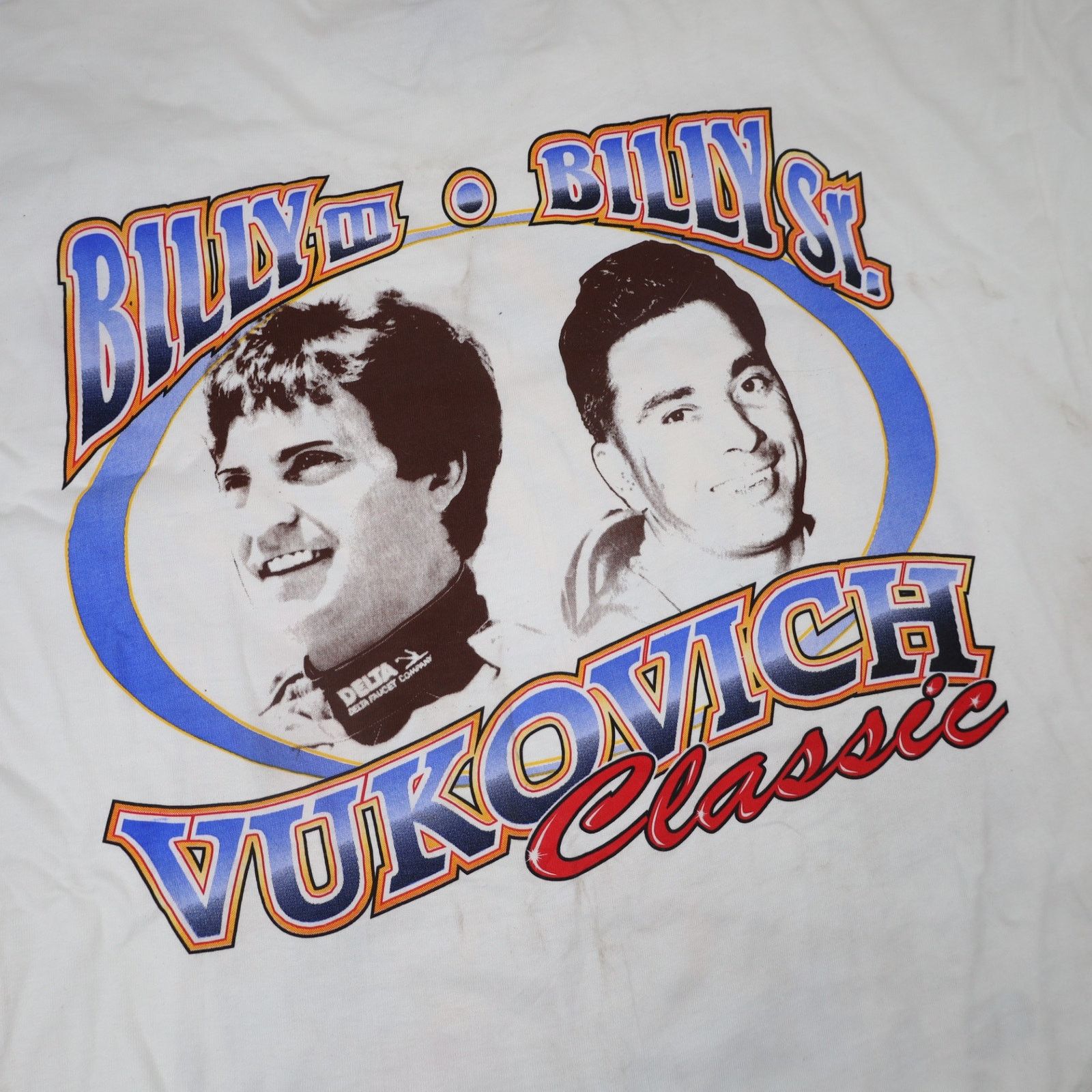 Vintage Vintage Vukovich Classic Sprint Car Racing Graphic T Shirt Size US L / EU 52-54 / 3 - 10 Thumbnail