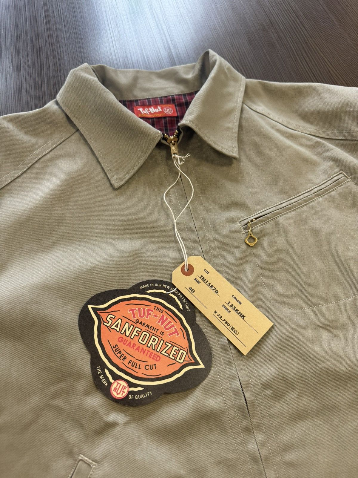 Other TUF-NUT COTTON TWILL WORK JACKET - SIZE 40 Size US L / EU 52-54 / 3 - 3 Thumbnail