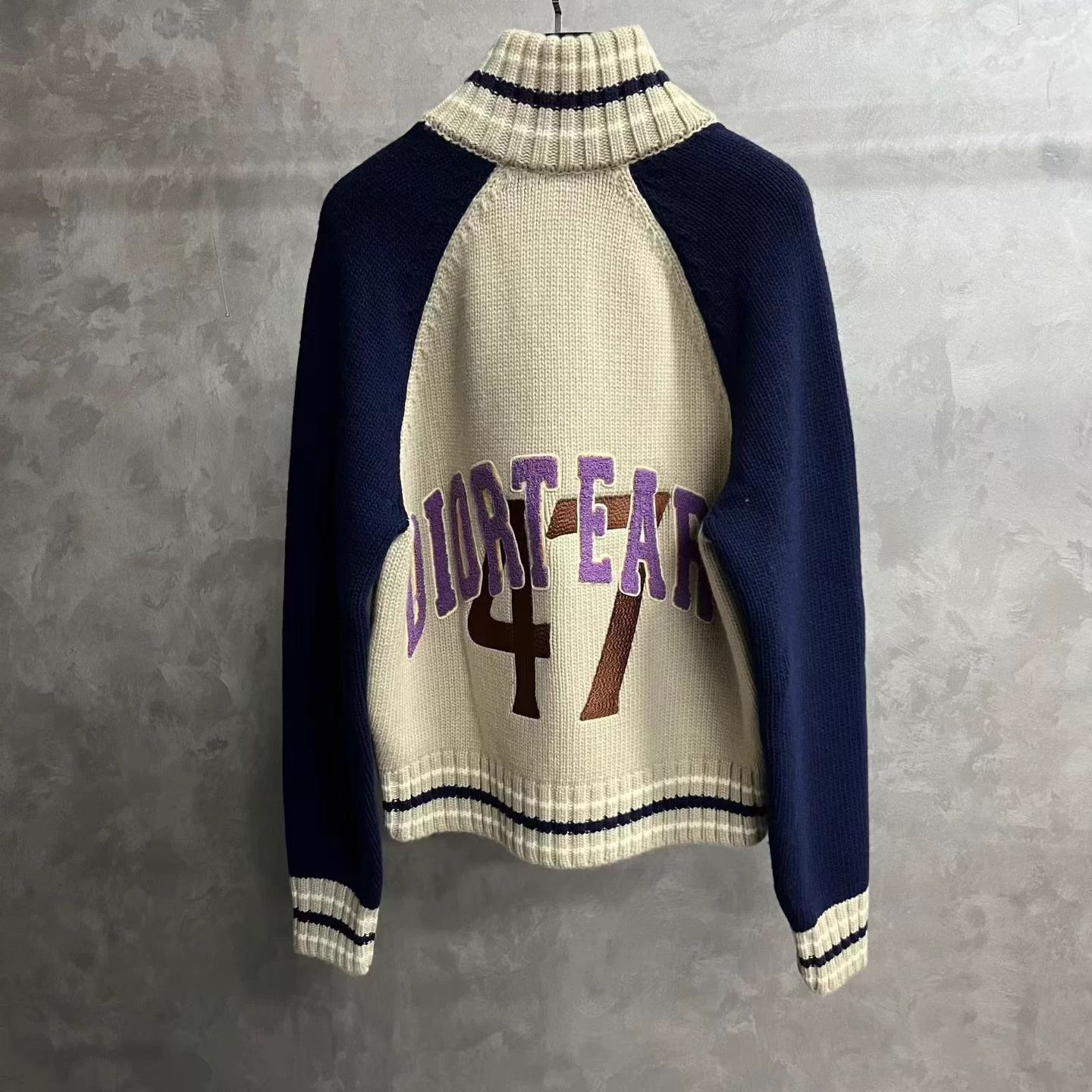 Dior Dior Multicolor Logo Print Zip Longsleeve Sweater L Size US L / EU 52-54 / 3 - 2 Thumbnail
