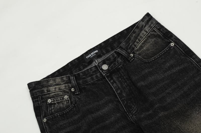 Japanese Brand High street retro loose straight flared jeans y2k Size US 32 / EU 48 - 3 Thumbnail