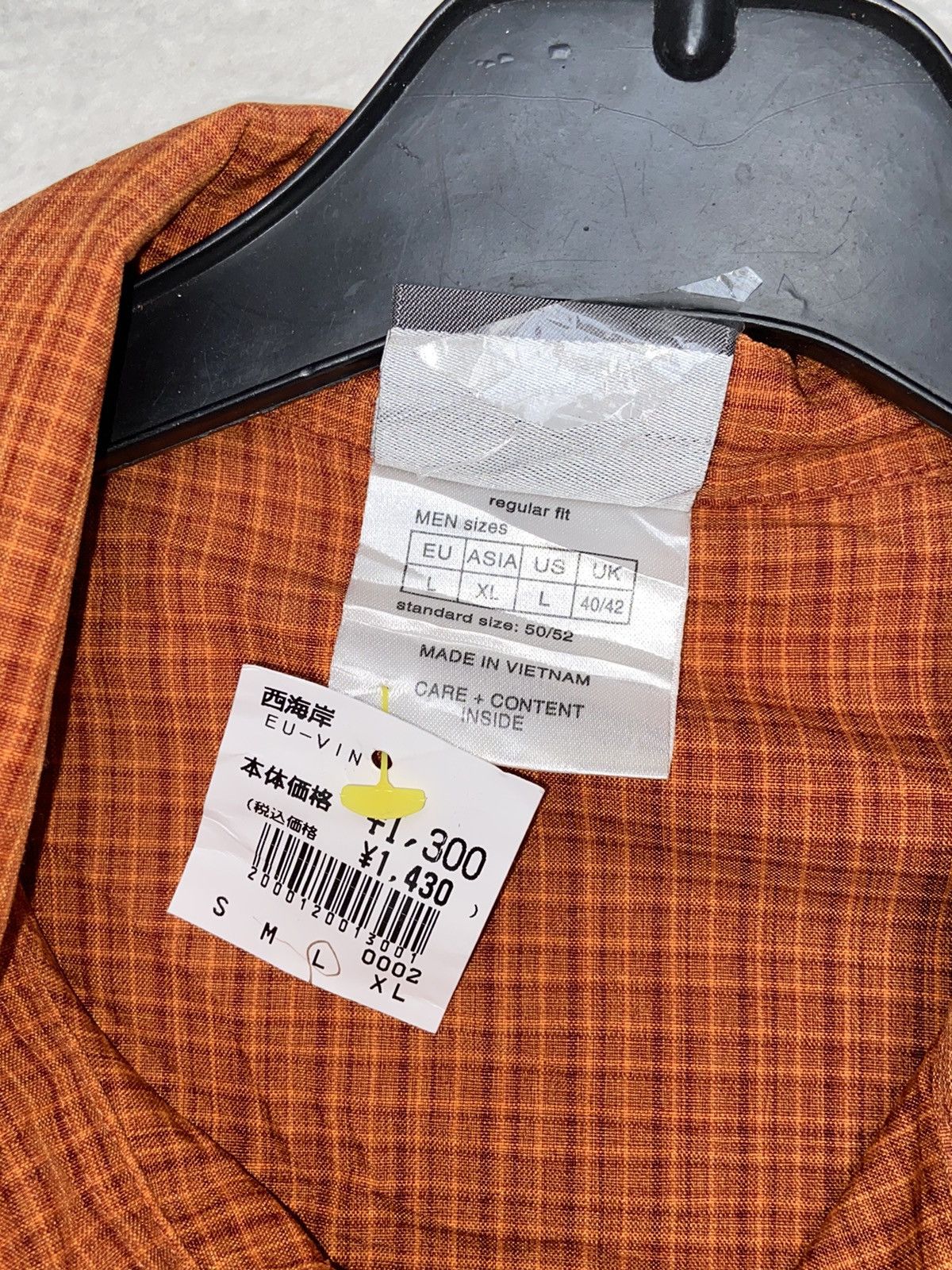 Jack Wolfskin Jack Wolfskin Orange Short Shirt Size US XXL / EU 58 / 5 - 14 Thumbnail