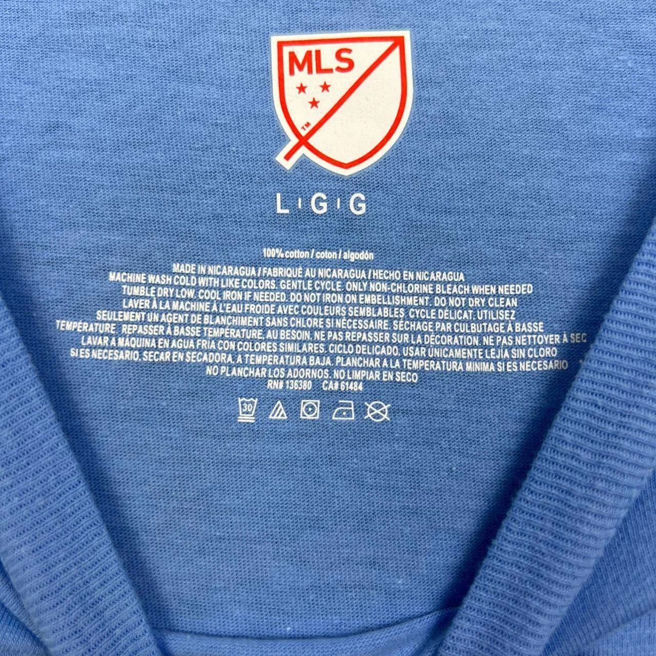Other New York City FC Shirt Men Short Sleeve Crew Neck Cotton L Size US L / EU 52-54 / 3 - 4 Thumbnail