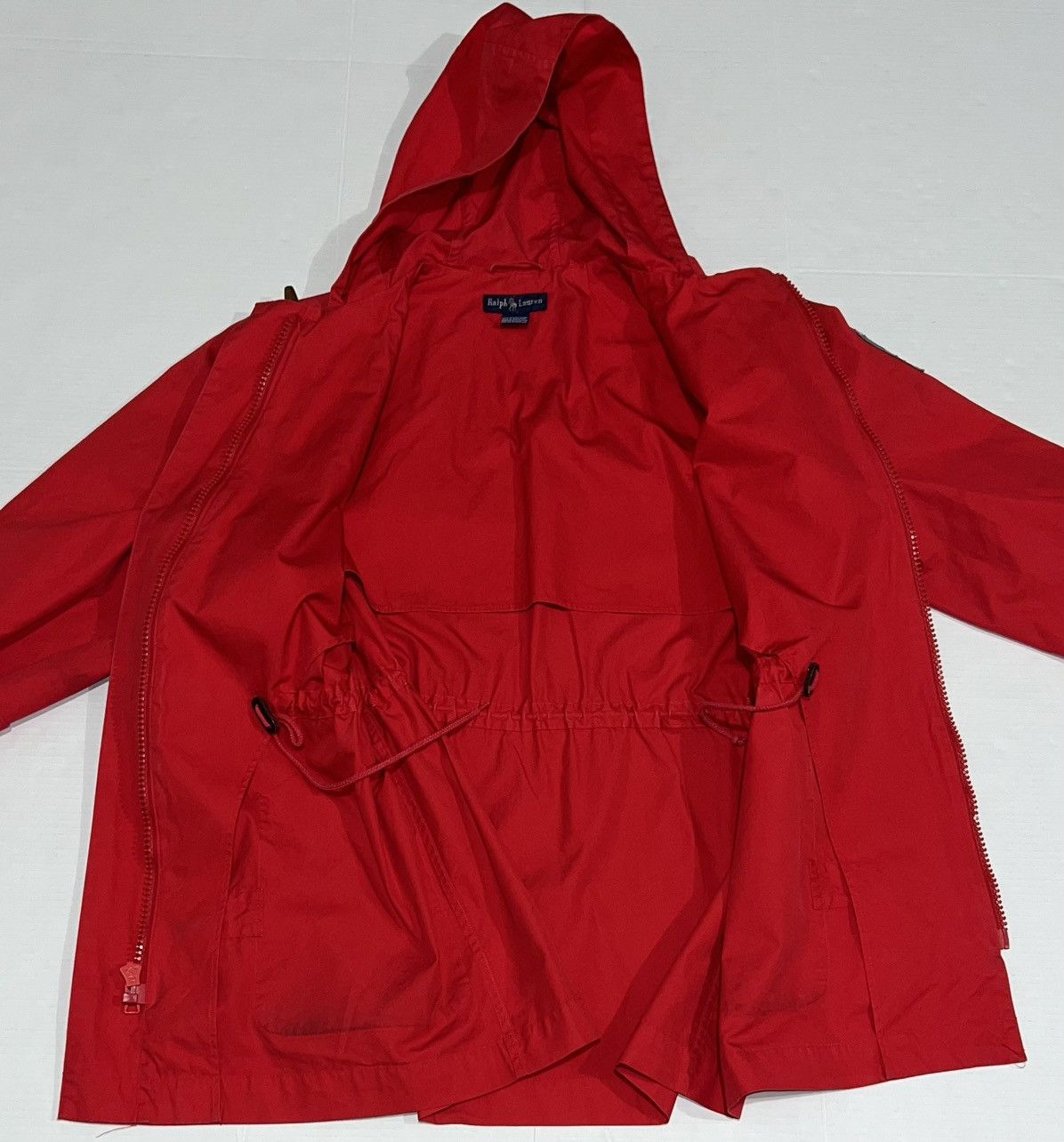Polo Ralph Lauren Vintage 90s Polo Ralph Lauren Cp Rl-93 Red Duffel Jacket S Size US S / EU 44-46 / 1 - 3 Thumbnail
