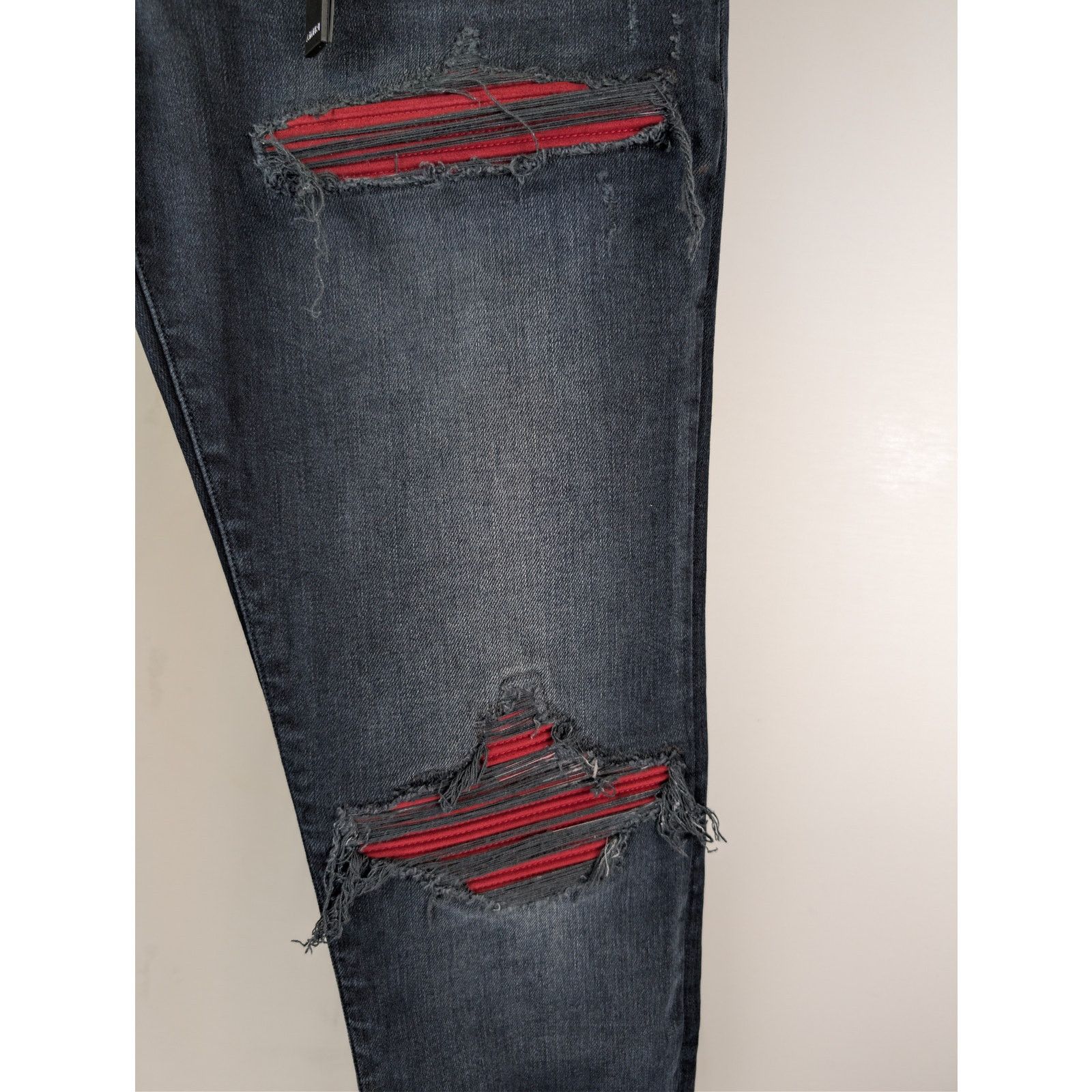 Amiri o1rshd1 Ultra Suede MX1 Denim Jean in Midnight Indigo Size US 36 / EU 52 - 6 Thumbnail