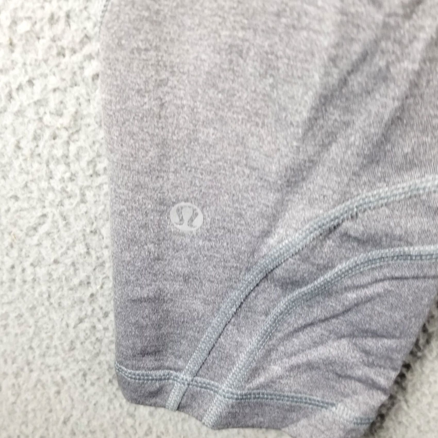 Lululemon Lululemon Run Inspire Crop II Leggings Pocket Size 4 Striped Coral Running Pants Size 27" / US 4 / IT 40 - 3 Thumbnail